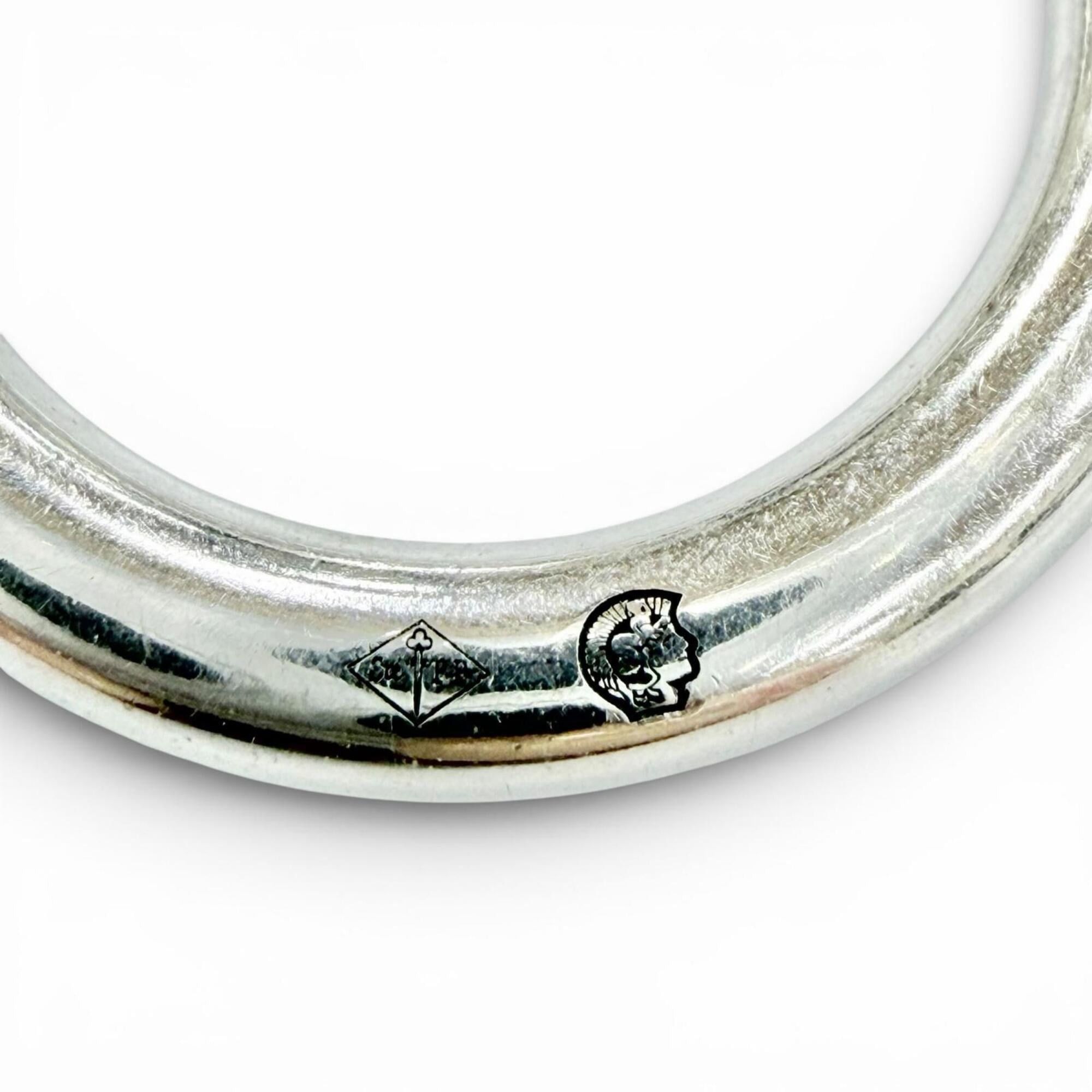 Hermes HERMES Farandole 925 Chaine d'Ancre bracelet, approximately 15cm chain, silver, made in France, 2024 model, weight 24.7g, women's. Size ONE SIZE - 5 Thumbnail