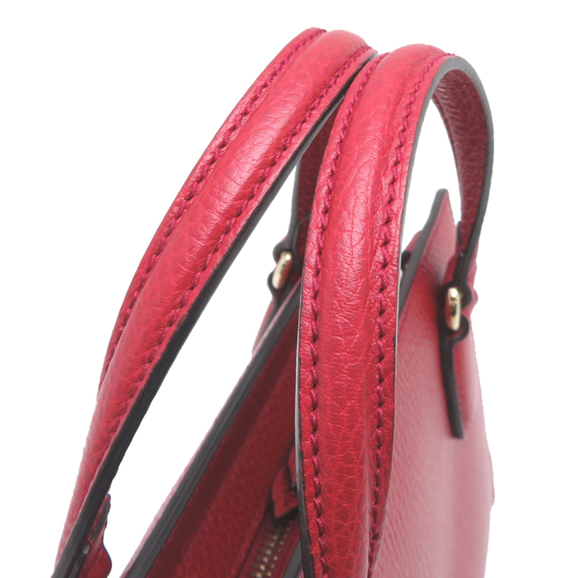 Gucci Gucci Soho Bag (Strap Missing) - Women's Handbag, 607722, Leather, Red Size ONE SIZE - 5 Thumbnail