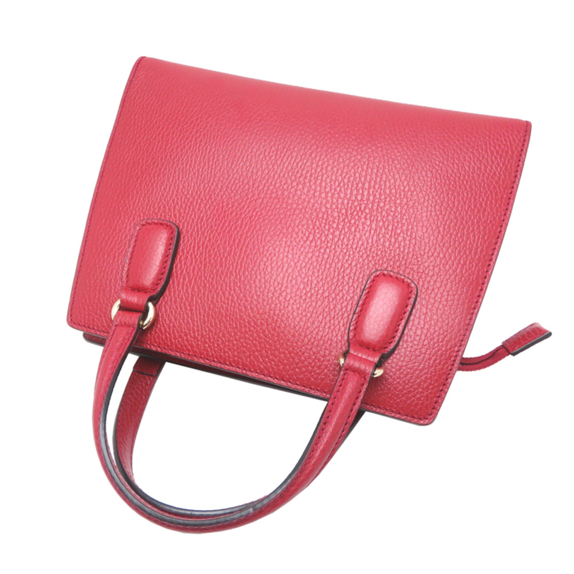 Gucci Gucci Soho Bag (Strap Missing) - Women's Handbag, 607722, Leather, Red Size ONE SIZE - 4 Thumbnail