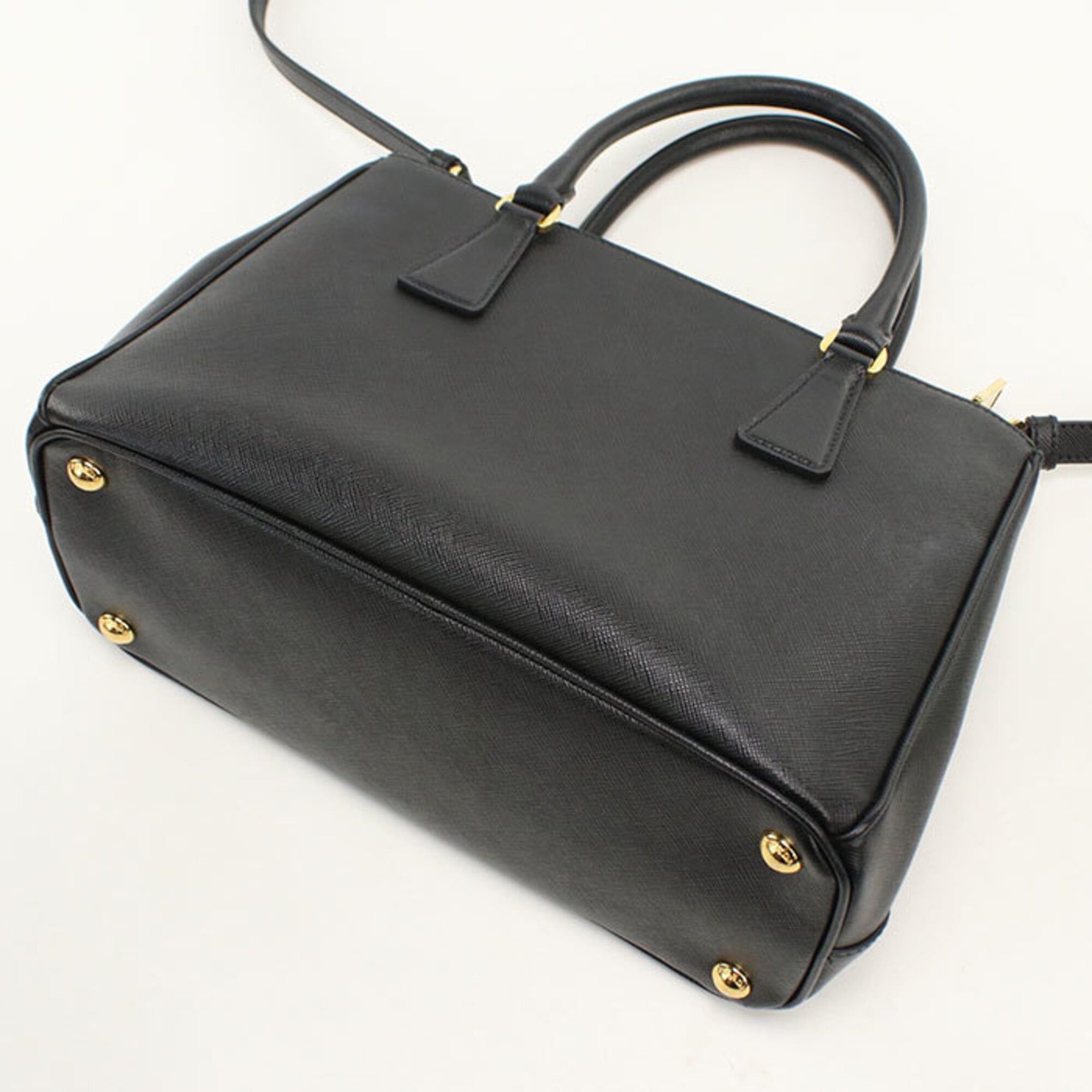 Prada PRADA tote bag 1BA863 medium Galleria women's black Size ONE SIZE - 2 Thumbnail