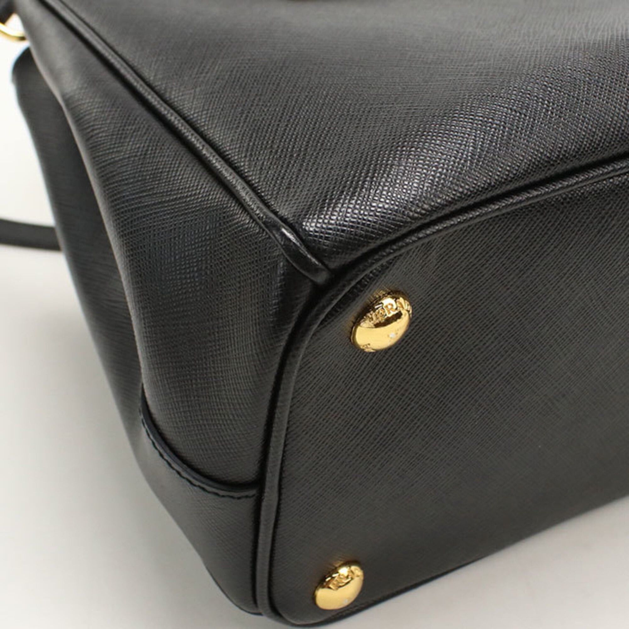 Prada PRADA tote bag 1BA863 medium Galleria women's black Size ONE SIZE - 7 Thumbnail