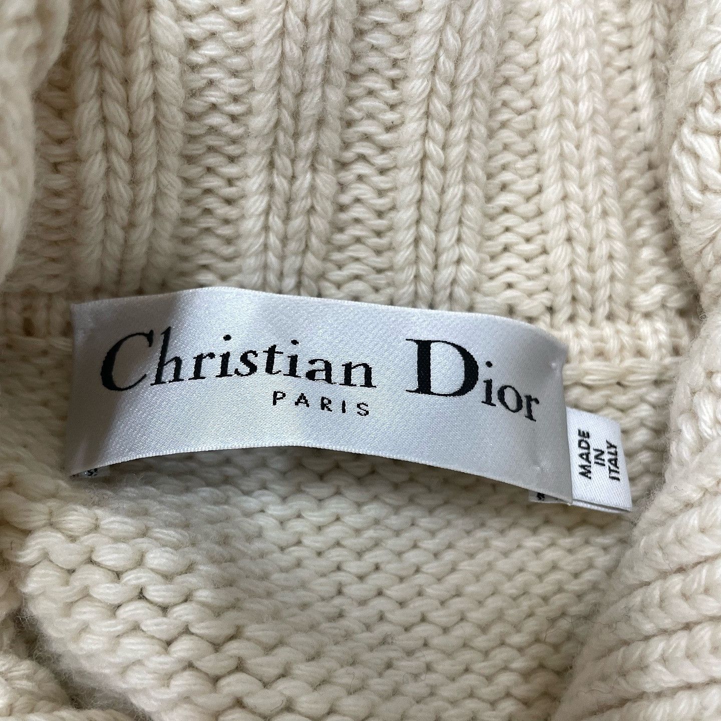 Dior Dior Striped Toggle Knit Coat Size 36 Size XS / US 0-2 / IT 36-38 - 3 Thumbnail
