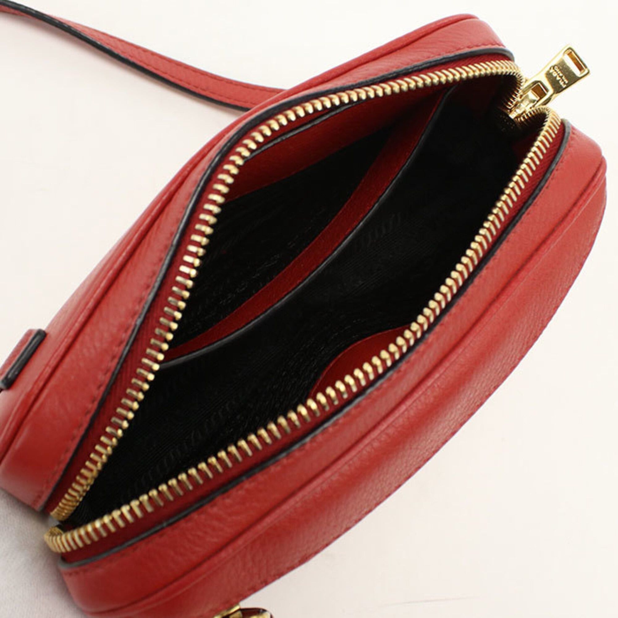Prada Prada Shoulder Bag 1BL006 2WAY Women's Red Size ONE SIZE - 3 Thumbnail