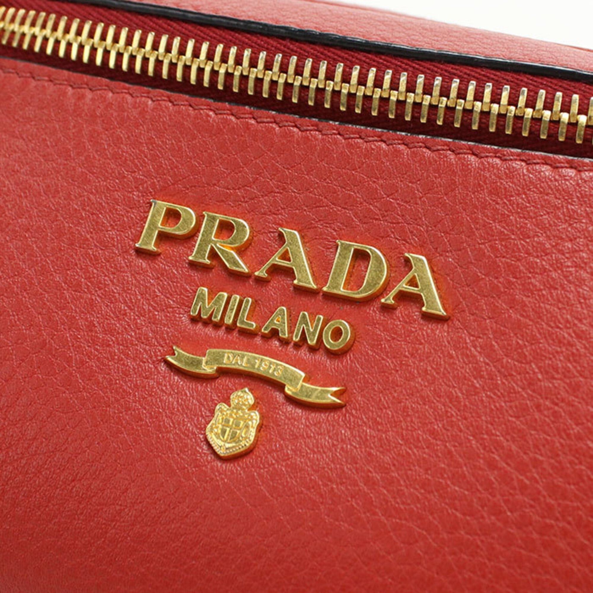 Prada Prada Shoulder Bag 1BL006 2WAY Women's Red Size ONE SIZE - 4 Thumbnail