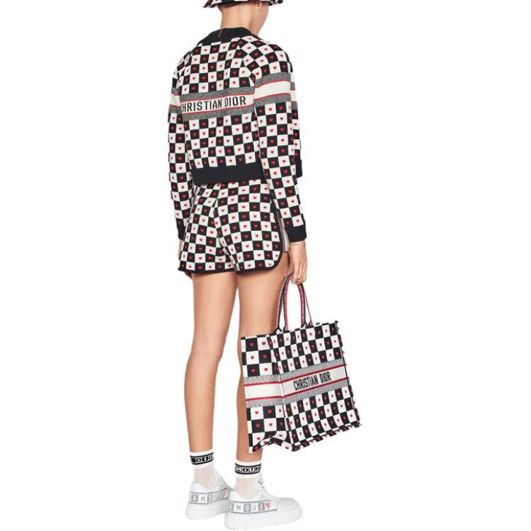 Dior Christian Dior Heart Check Knit Shorts FR 34 Size 25" / US 0 / IT 36 - 9 Thumbnail