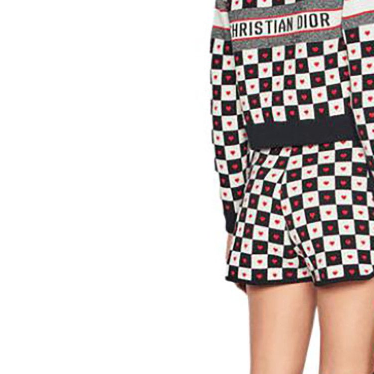 Dior Christian Dior Heart Check Knit Shorts FR 34 Size 25" / US 0 / IT 36 - 12 Thumbnail