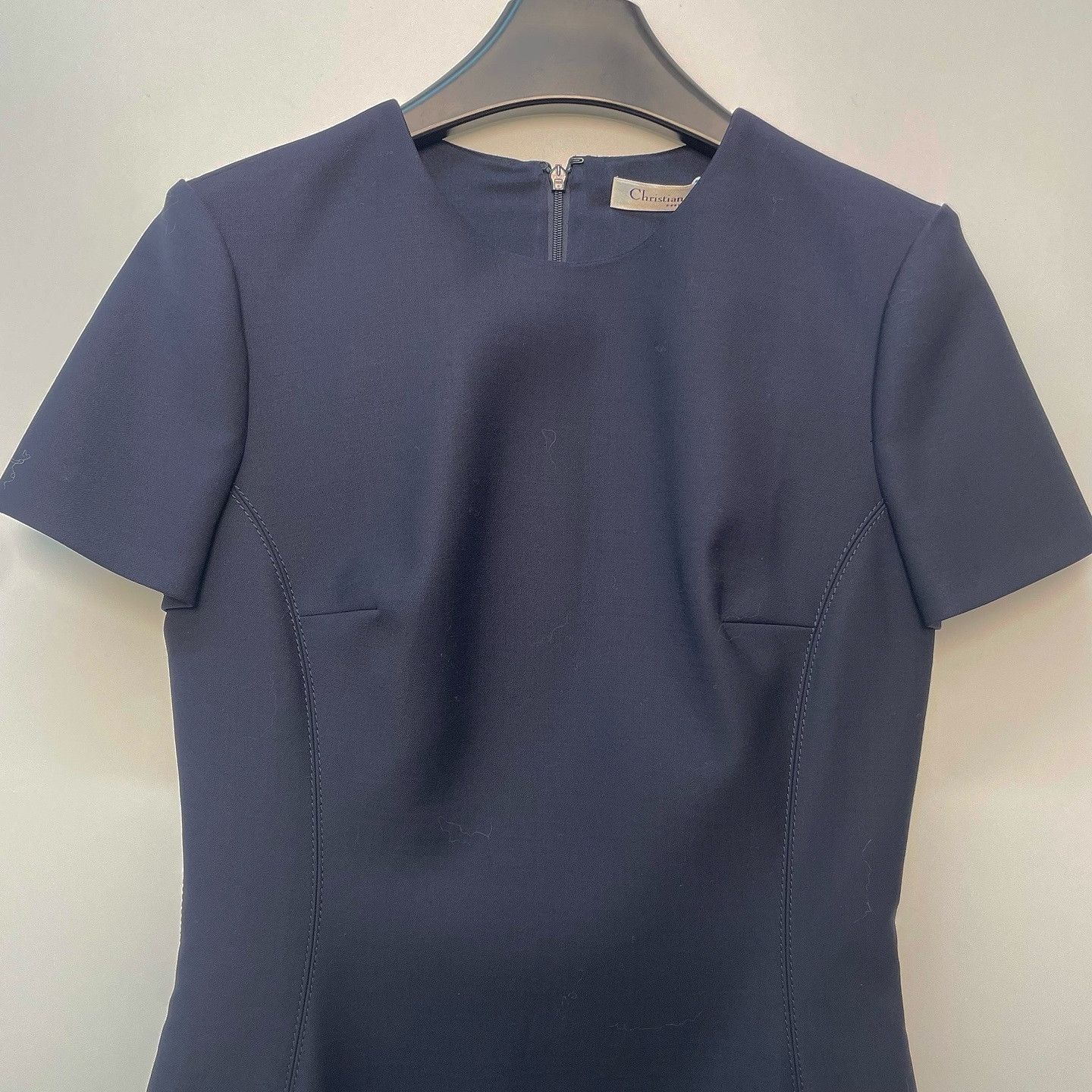 Dior Christian Dior Wool Blend Mini Dress Size 38 Size S / US 4 / IT 40 - 6 Thumbnail