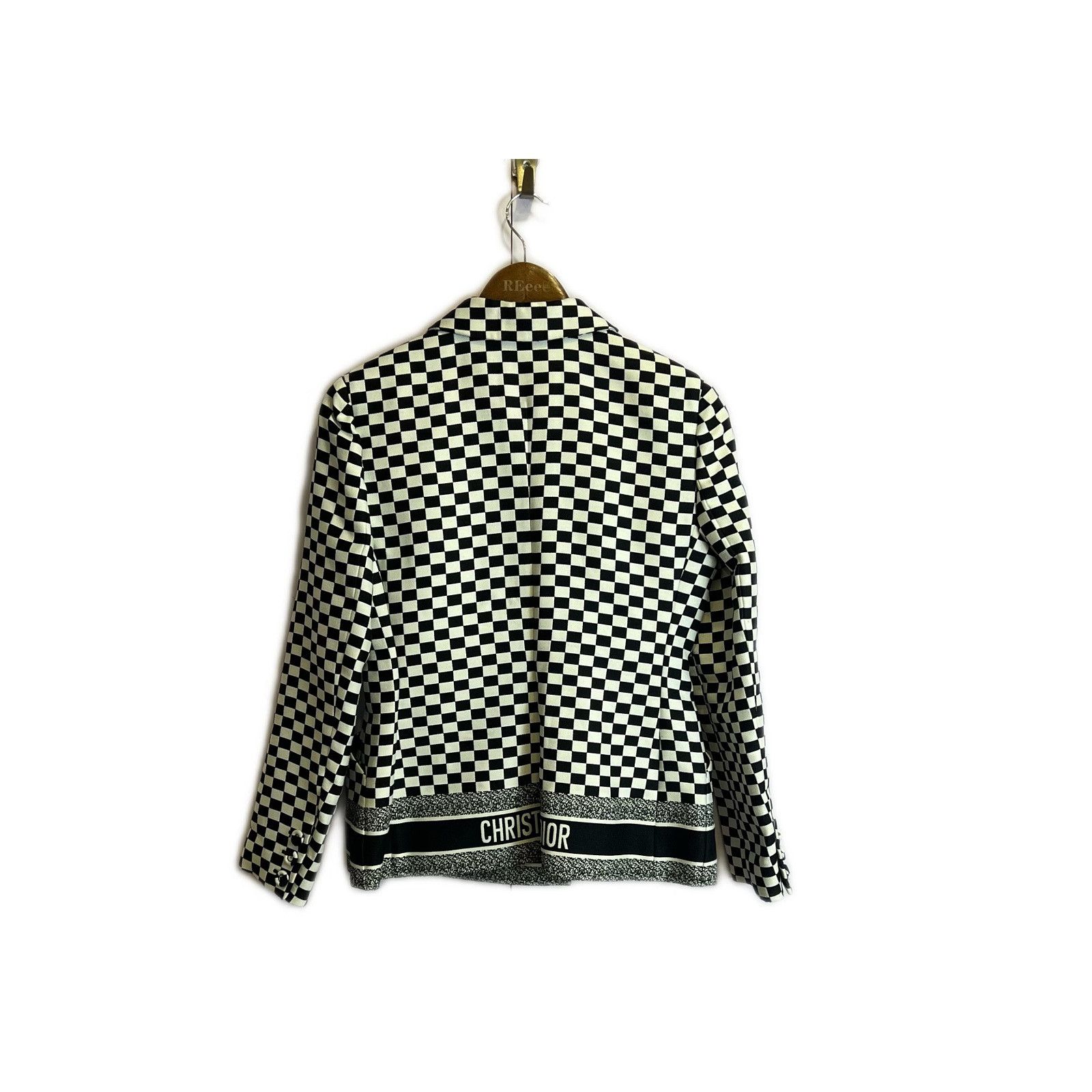 Dior Dior Checkered Blazer Size 38 Size S / US 4 / IT 40 - 2 Thumbnail