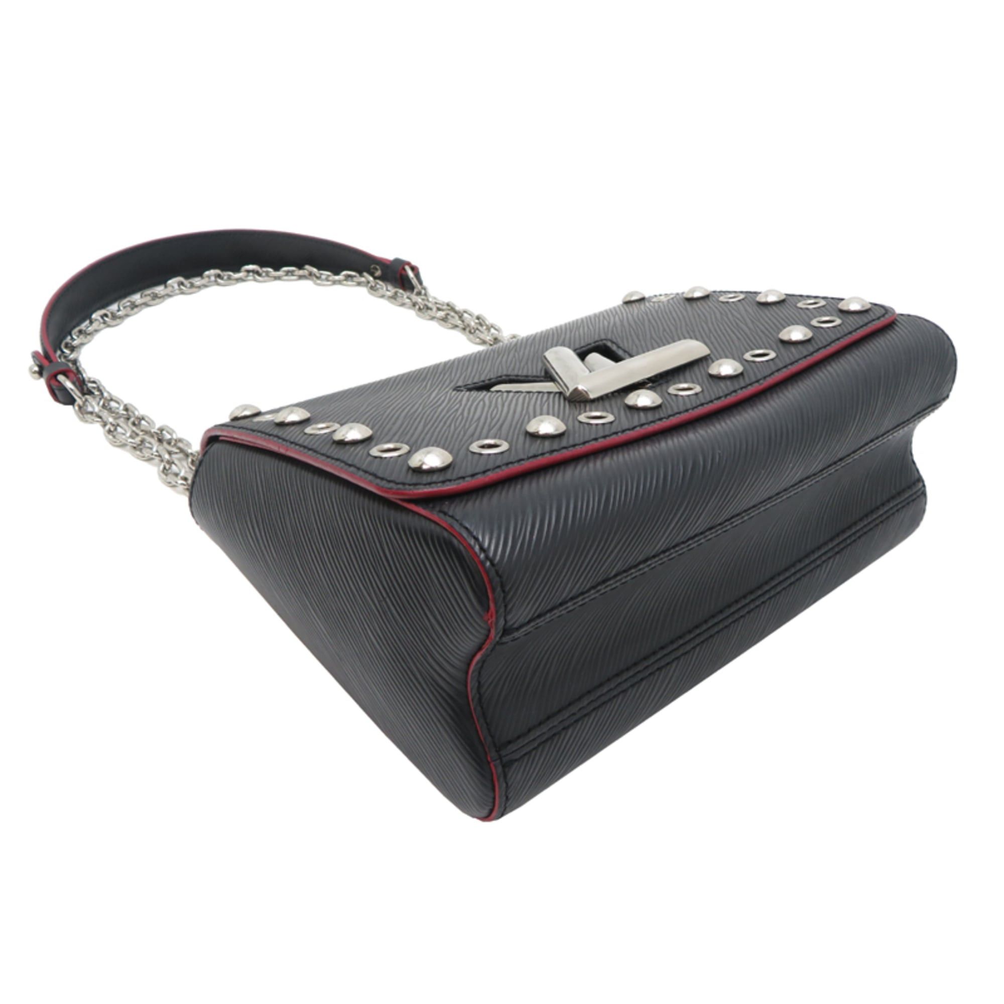 Louis Vuitton Louis Vuitton Twist MM Women's Shoulder Bag M53520 (Discontinued) Epi Leather, Black Size ONE SIZE - 3 Thumbnail
