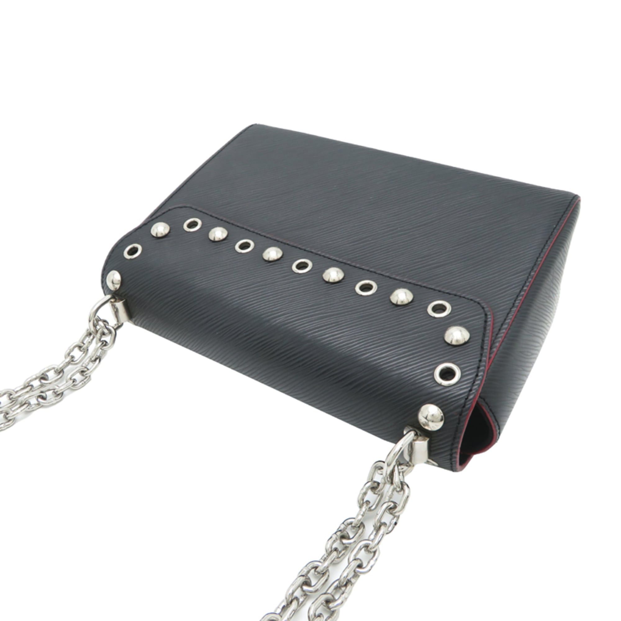 Louis Vuitton Louis Vuitton Twist MM Women's Shoulder Bag M53520 (Discontinued) Epi Leather, Black Size ONE SIZE - 4 Thumbnail