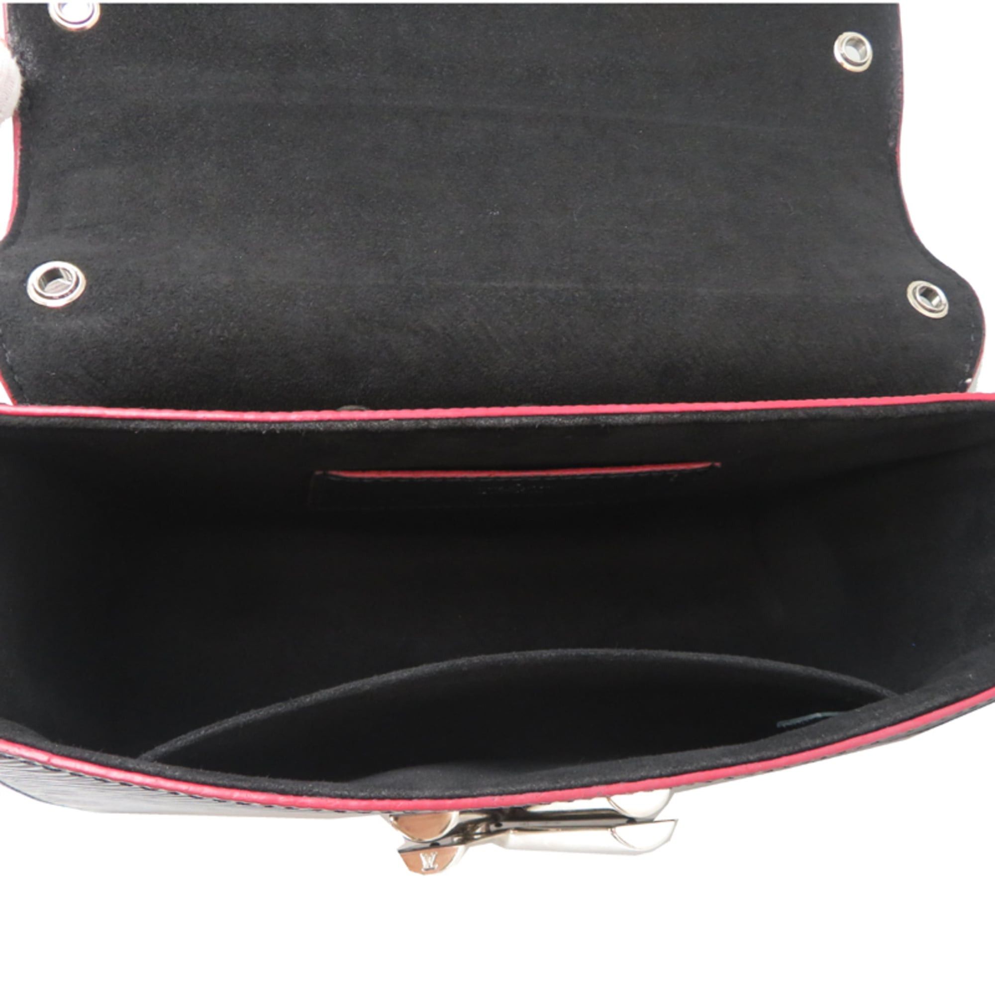 Louis Vuitton Louis Vuitton Twist MM Women's Shoulder Bag M53520 (Discontinued) Epi Leather, Black Size ONE SIZE - 6 Thumbnail