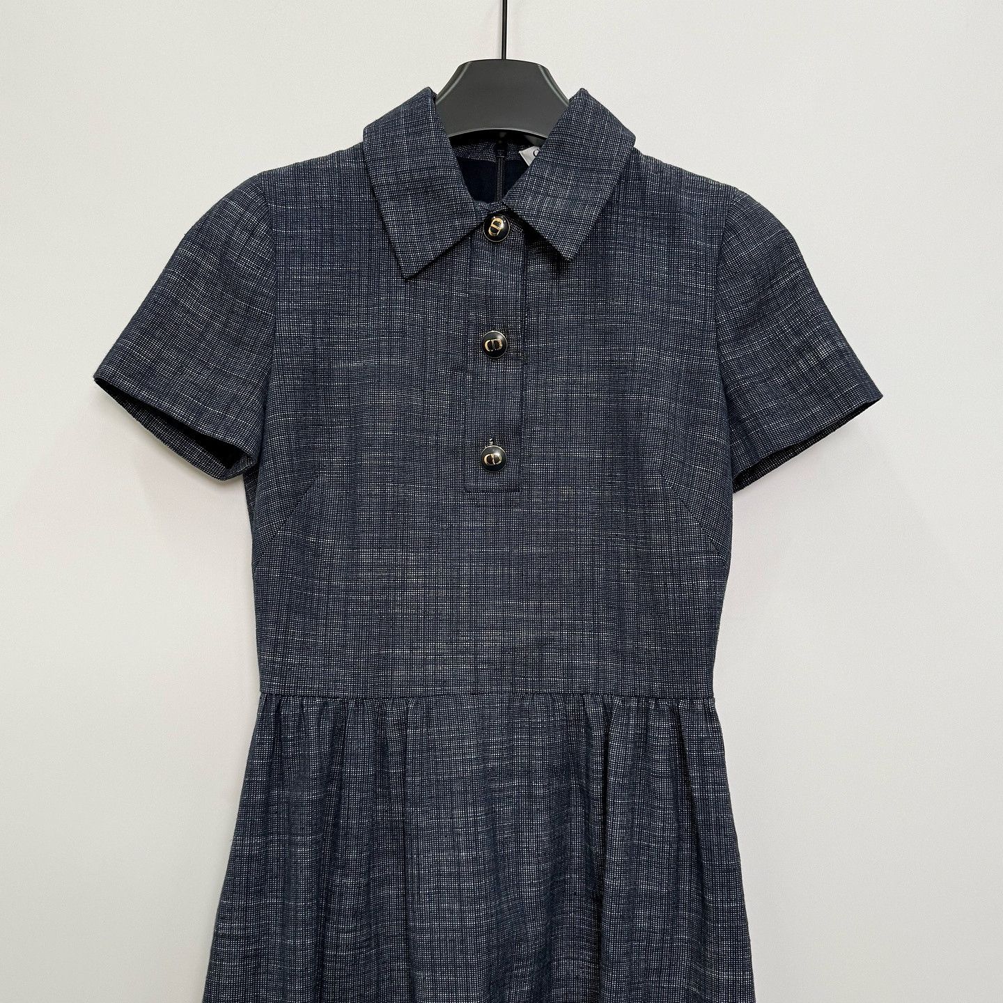 Dior Dior Pleated Mini Dress Size 34 Size XS / US 0-2 / IT 36-38 - 6 Thumbnail