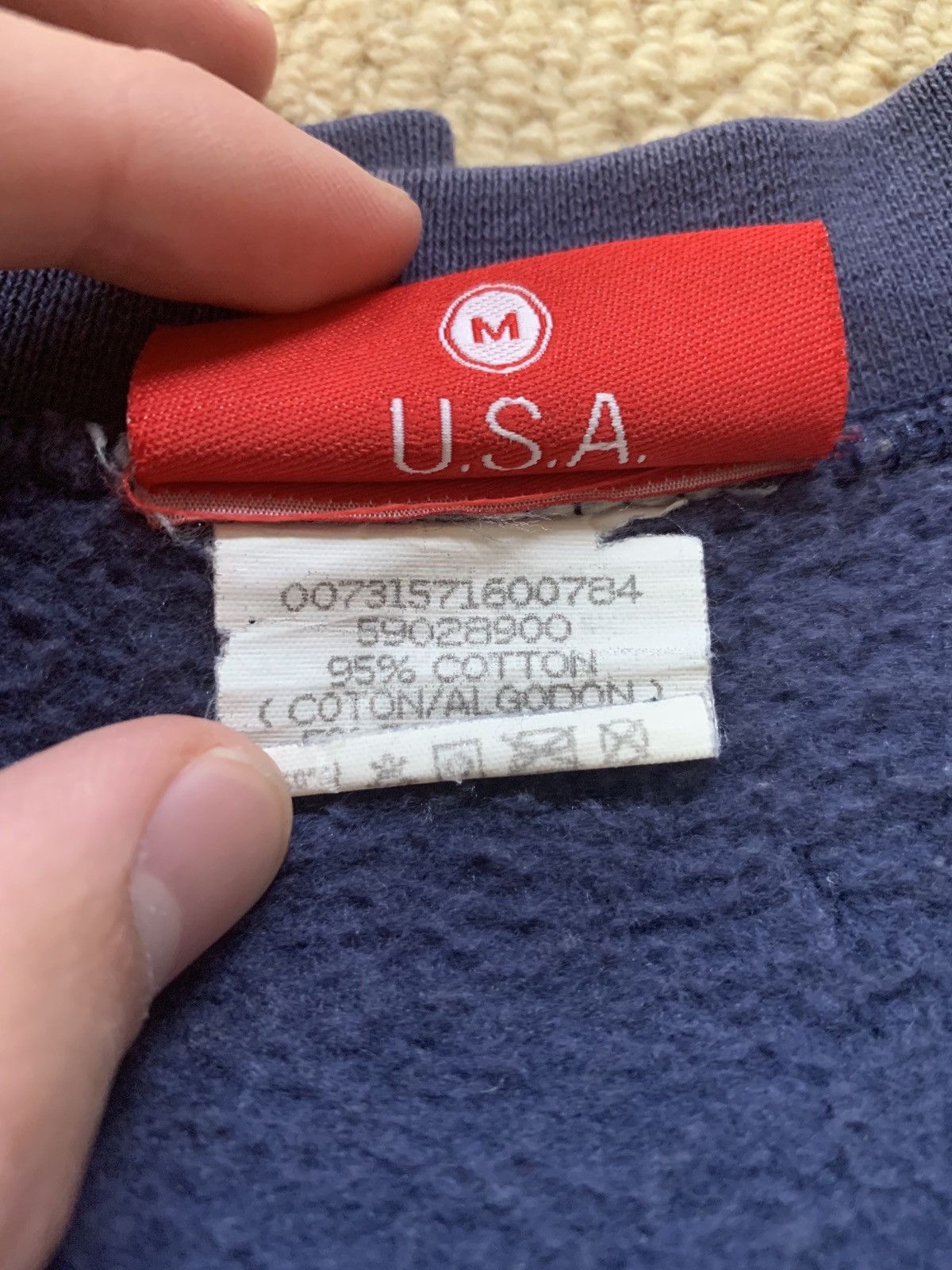 Supreme Supreme Nylon Box Logo Crewneck | Grailed