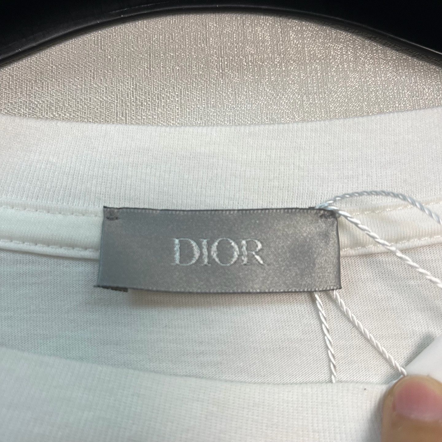Dior Dior Logo Embroidery T-Shirt Size M Size US M / EU 48-50 / 2 - 3 Thumbnail
