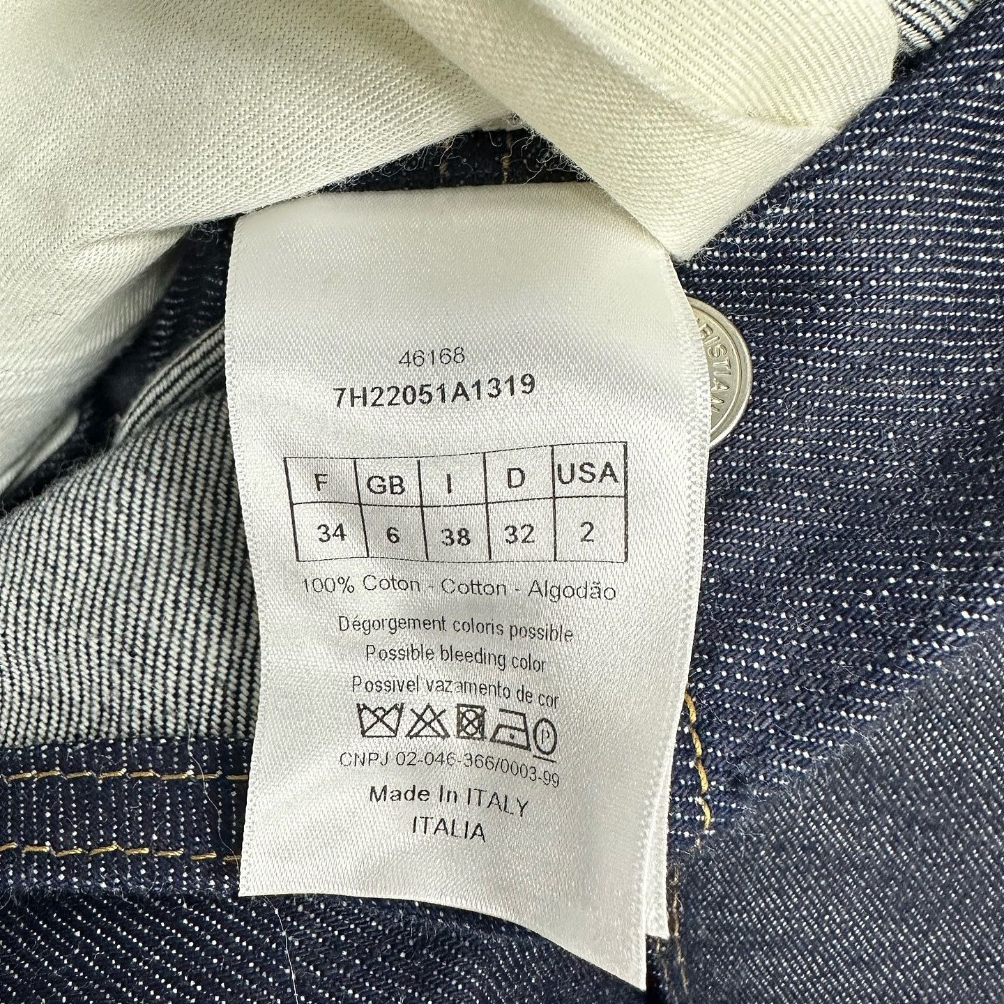 Dior Dior Bee Logo Denim Overalls Size 34 Size 25" / US 0 / IT 36 - 4 Thumbnail