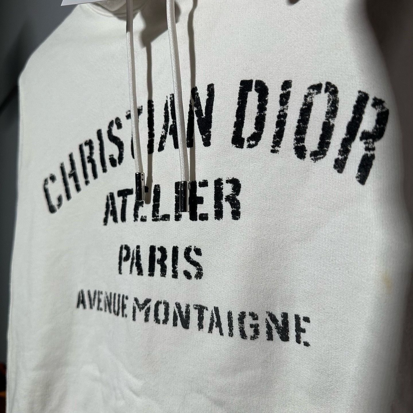 Dior Dior Atelier Logo Hoodie Size L Size US L / EU 52-54 / 3 - 5 Thumbnail