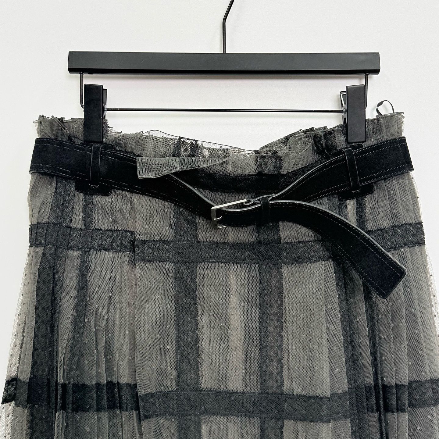 Dior Dior Polka Dot Mesh Pleated Mini Skirt Size 38 Size 27" / US 4 / IT 40 - 6 Thumbnail