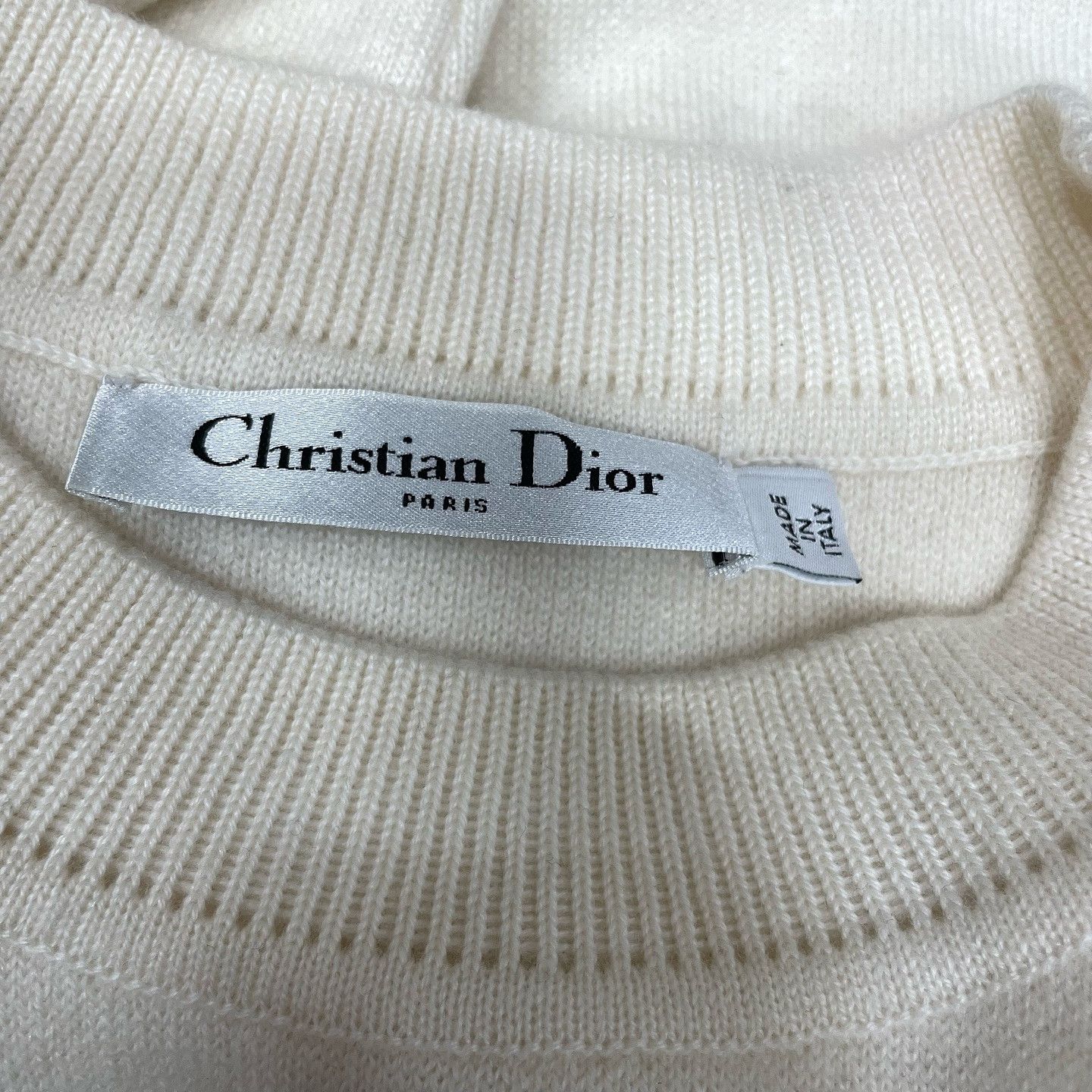 Dior Dior Striped Cashmere Sweater Size 34 Size XS / US 0-2 / IT 36-38 - 3 Thumbnail