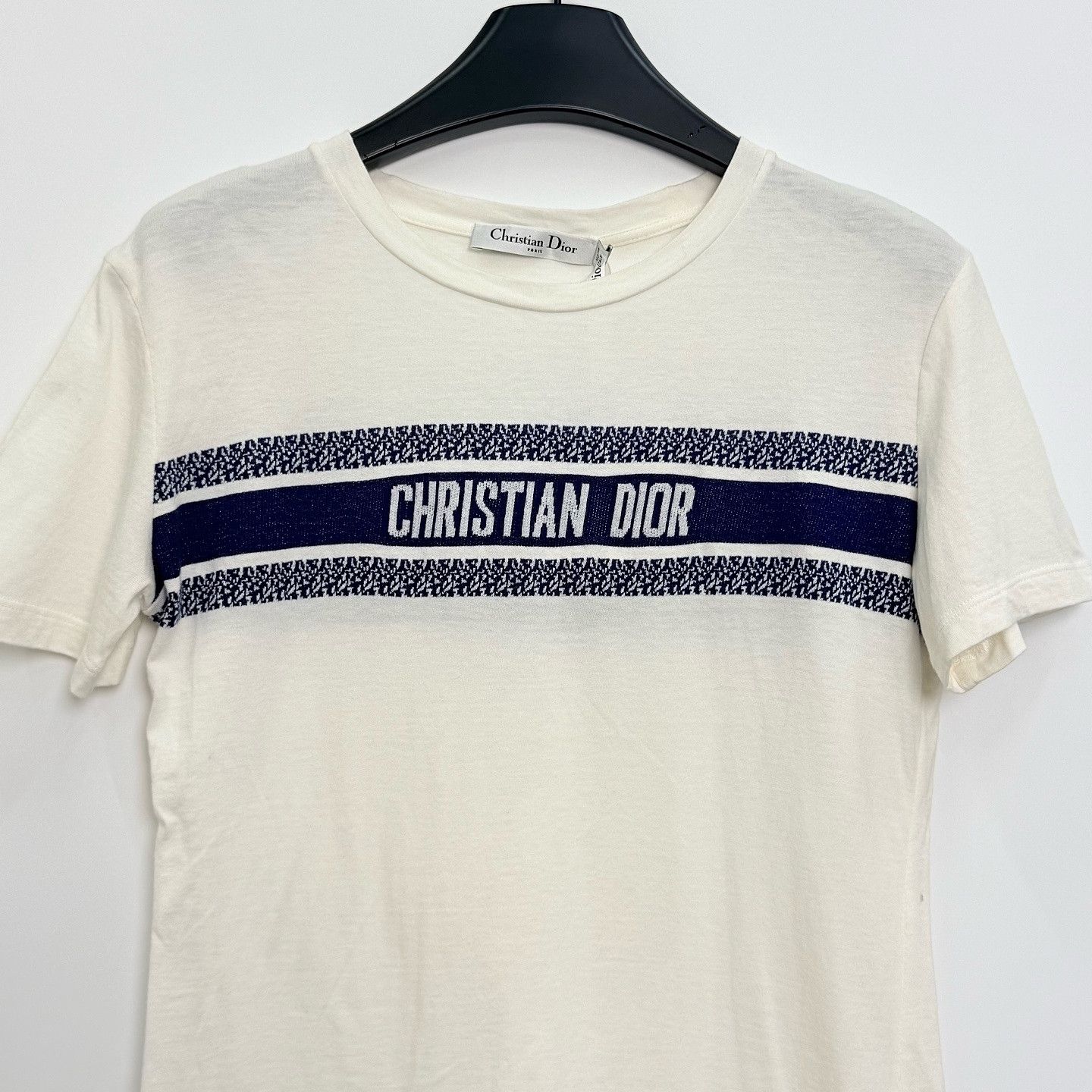 Dior Dior Logo Stripe T-Shirt Size XS Size XS / US 0-2 / IT 36-38 - 6 Thumbnail