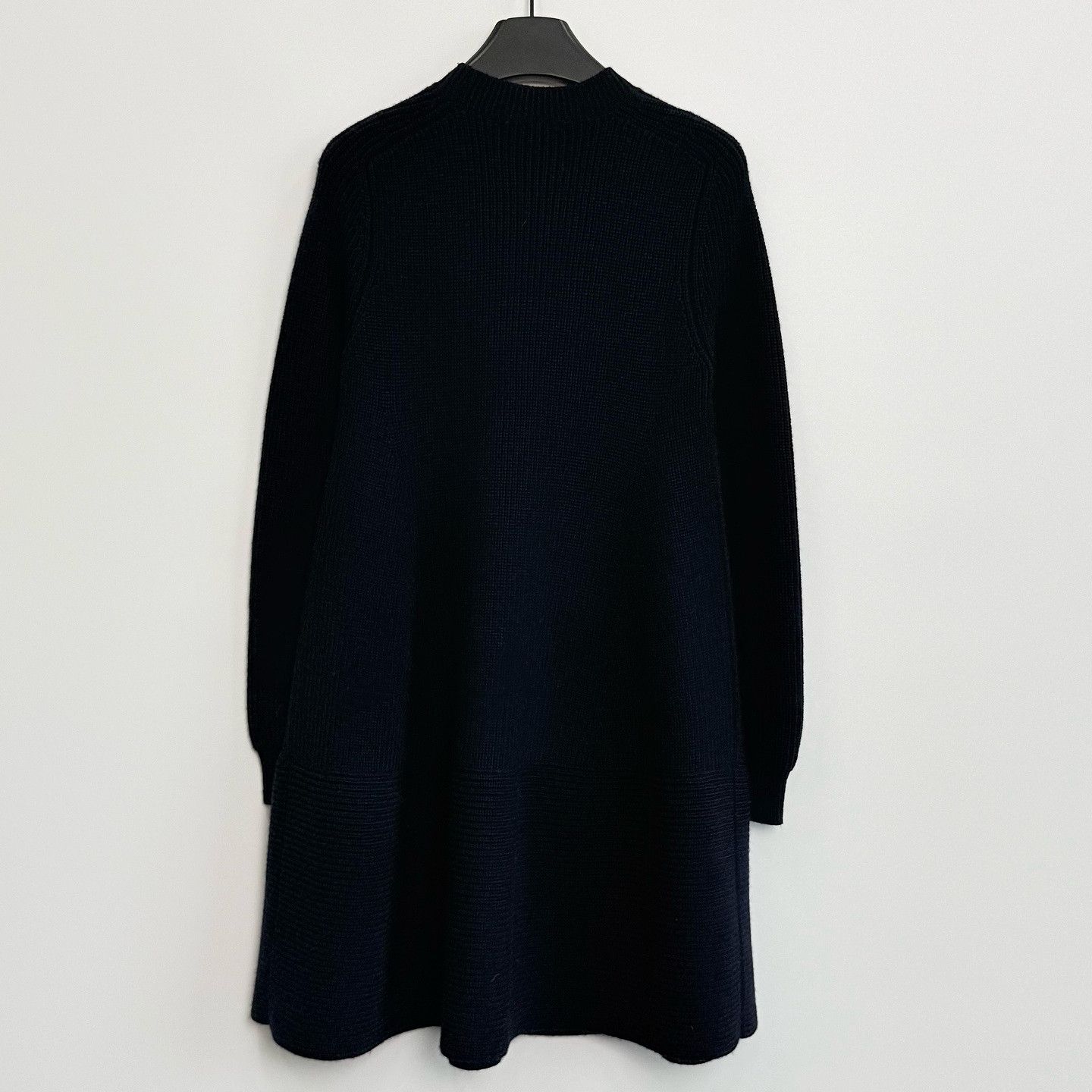 Dior Christian Dior Black Wool Knit Mini Dress Size FR 36 Size XS / US 0-2 / IT 36-38 - 2 Thumbnail