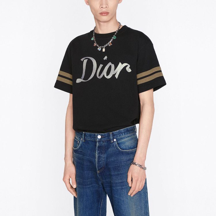 Dior Dior 47 Logo Graphic T-Shirt Size S Size US S / EU 44-46 / 1 - 10 Thumbnail