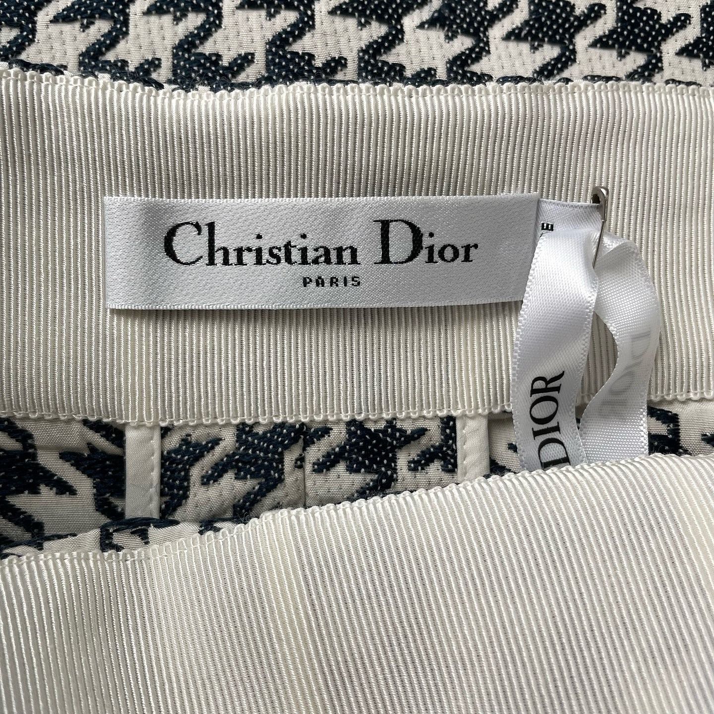 Dior Dior Houndstooth Mini Skirt Size FR 36 Size 26" / US 2 / IT 38 - 3 Thumbnail
