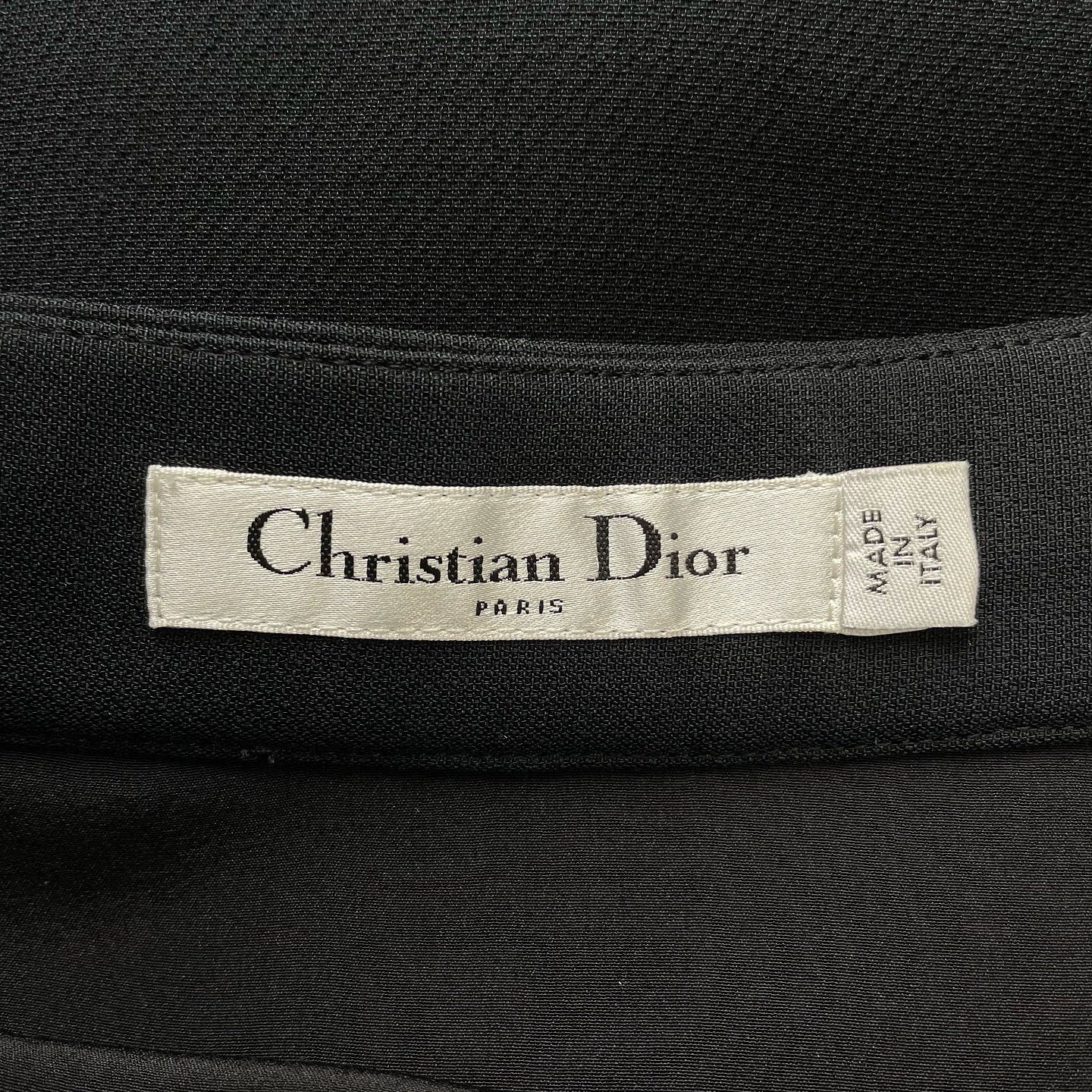 Dior Christian Dior Side Button Mini Skirt Size 38 Size 27" / US 4 / IT 40 - 3 Thumbnail