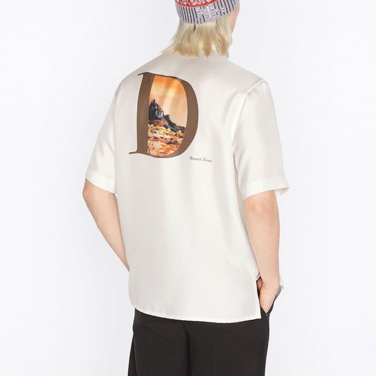 Dior Dior Mount Zion Silk Shirt Size S Size US S / EU 44-46 / 1 - 8 Thumbnail