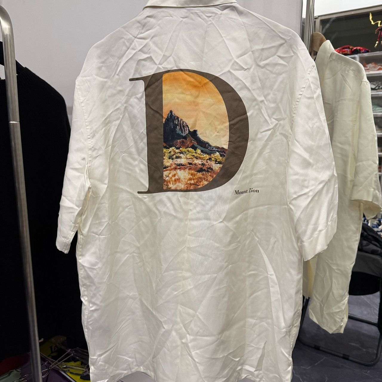 Dior Dior Mount Zion Silk Shirt Size S Size US S / EU 44-46 / 1 - 2 Thumbnail