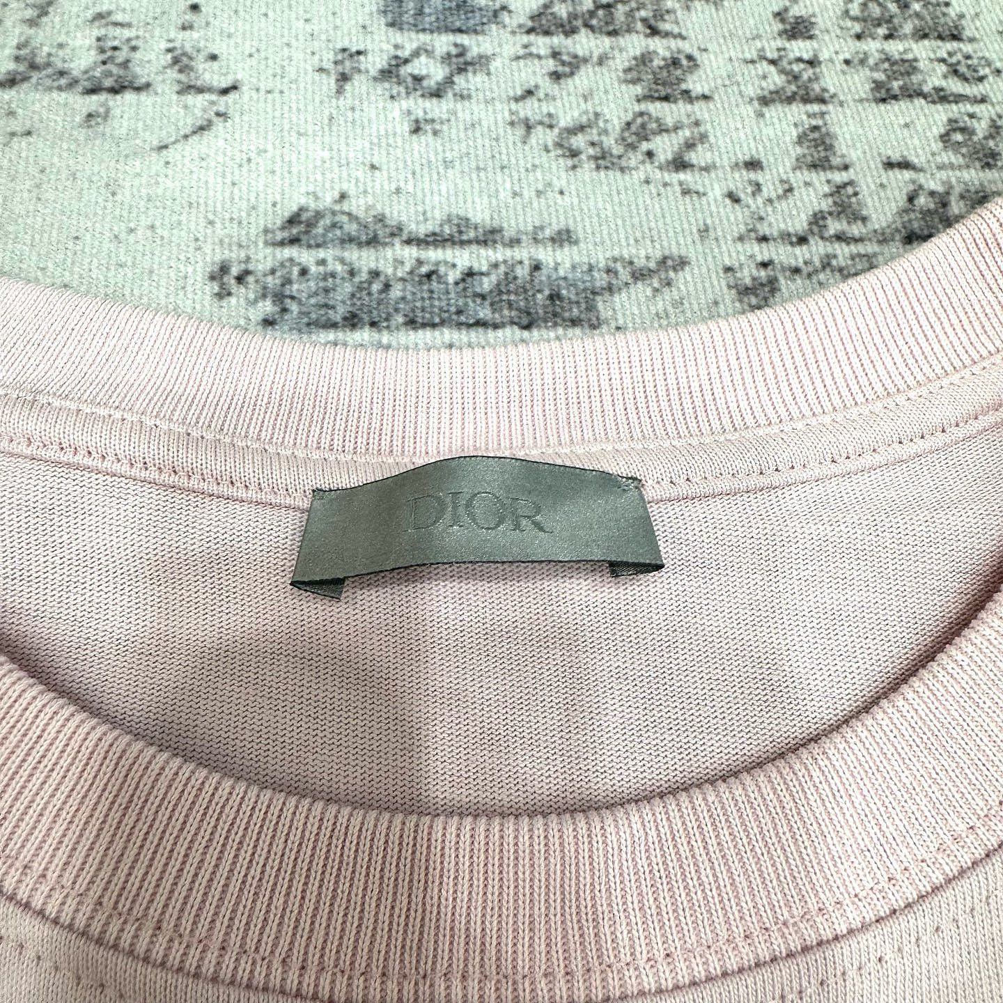 Dior DIOR CD Logo Embroidery T-Shirt Size L Size US L / EU 52-54 / 3 - 3 Thumbnail