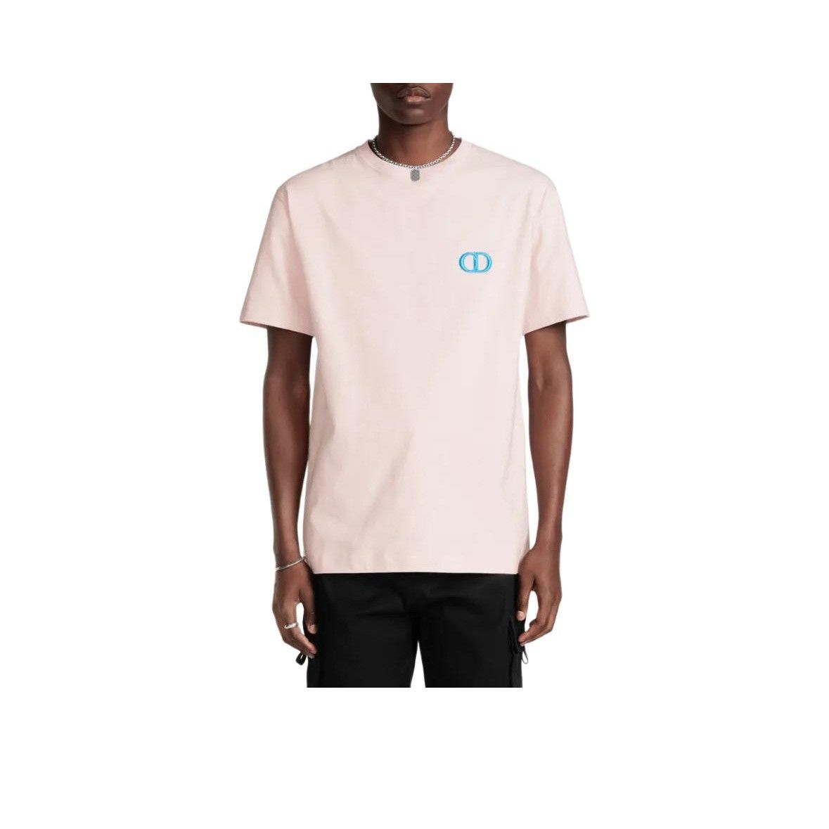 Dior DIOR CD Logo Embroidery T-Shirt Size L Size US L / EU 52-54 / 3 - 6 Thumbnail