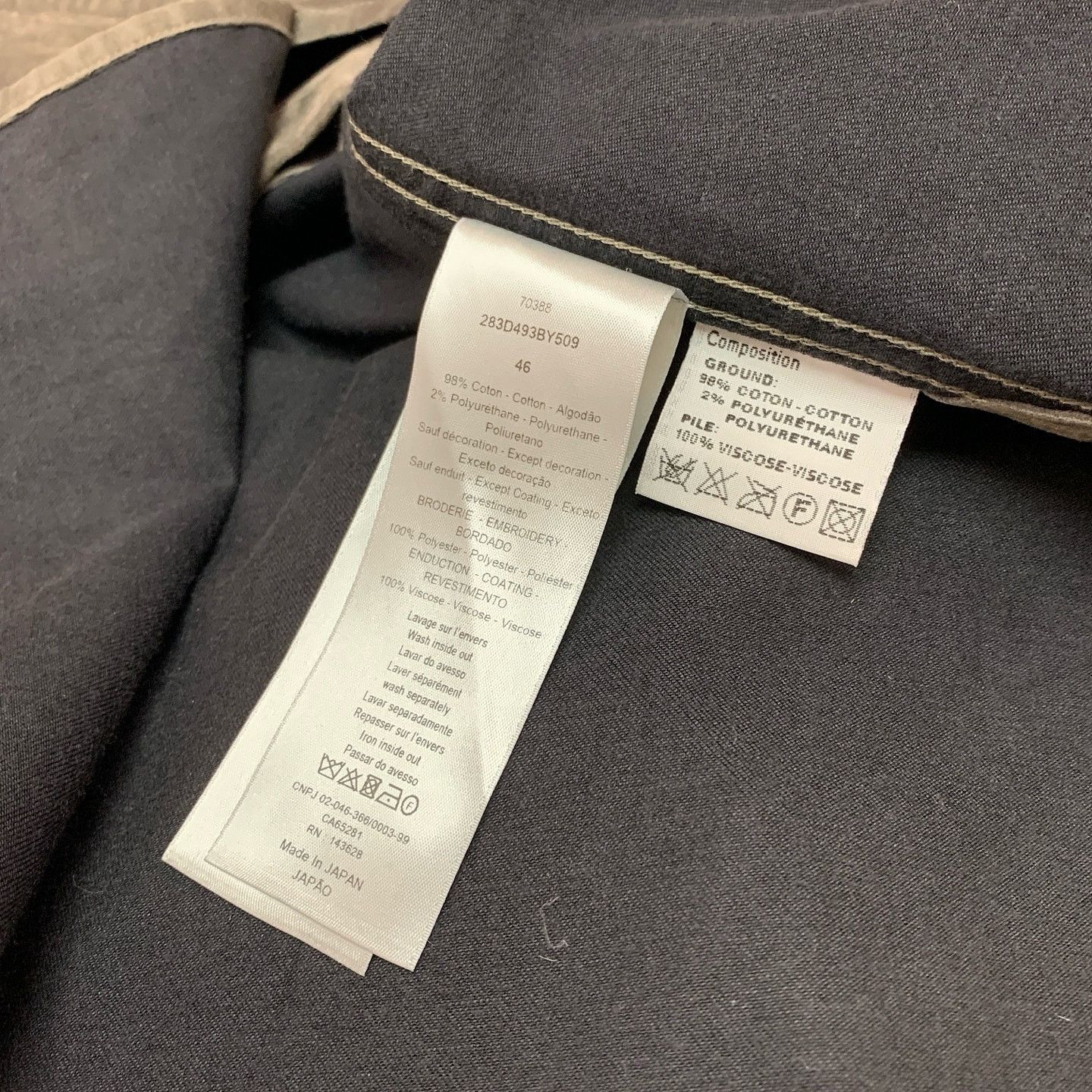 Dior Dior x Cactus Jack Logo Embroidery Suede Shirt Size 46 Size US S / EU 44-46 / 1 - 4 Thumbnail