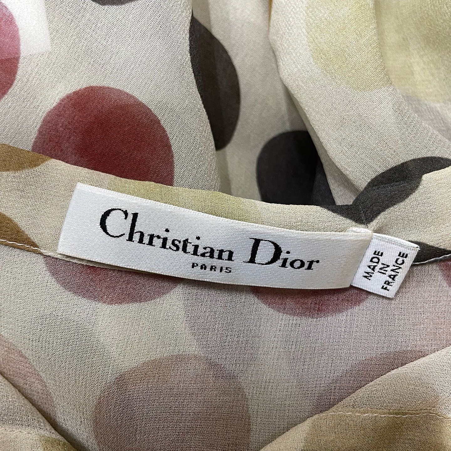Dior Christian Dior Polka Dot Mini Dress FR 36 Size XS / US 0-2 / IT 36-38 - 3 Thumbnail