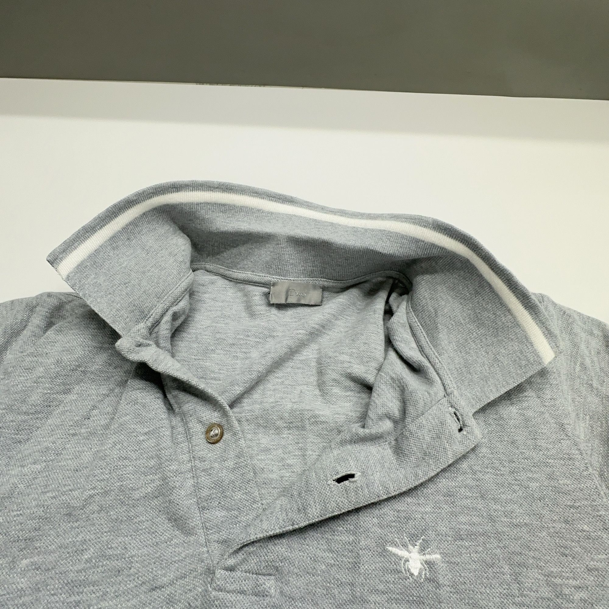 Dior Dior Bee Embroidery Polo Shirt Size M Size US M / EU 48-50 / 2 - 5 Thumbnail