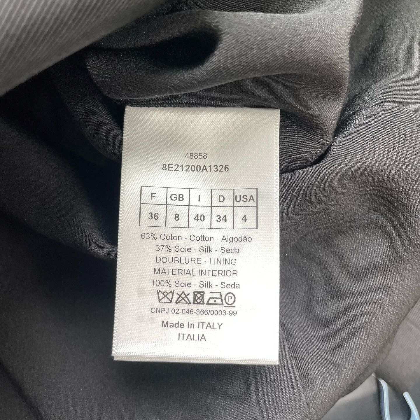 Dior Dior Double Breasted Blazer Size 36 Size XS / US 0-2 / IT 36-38 - 4 Thumbnail