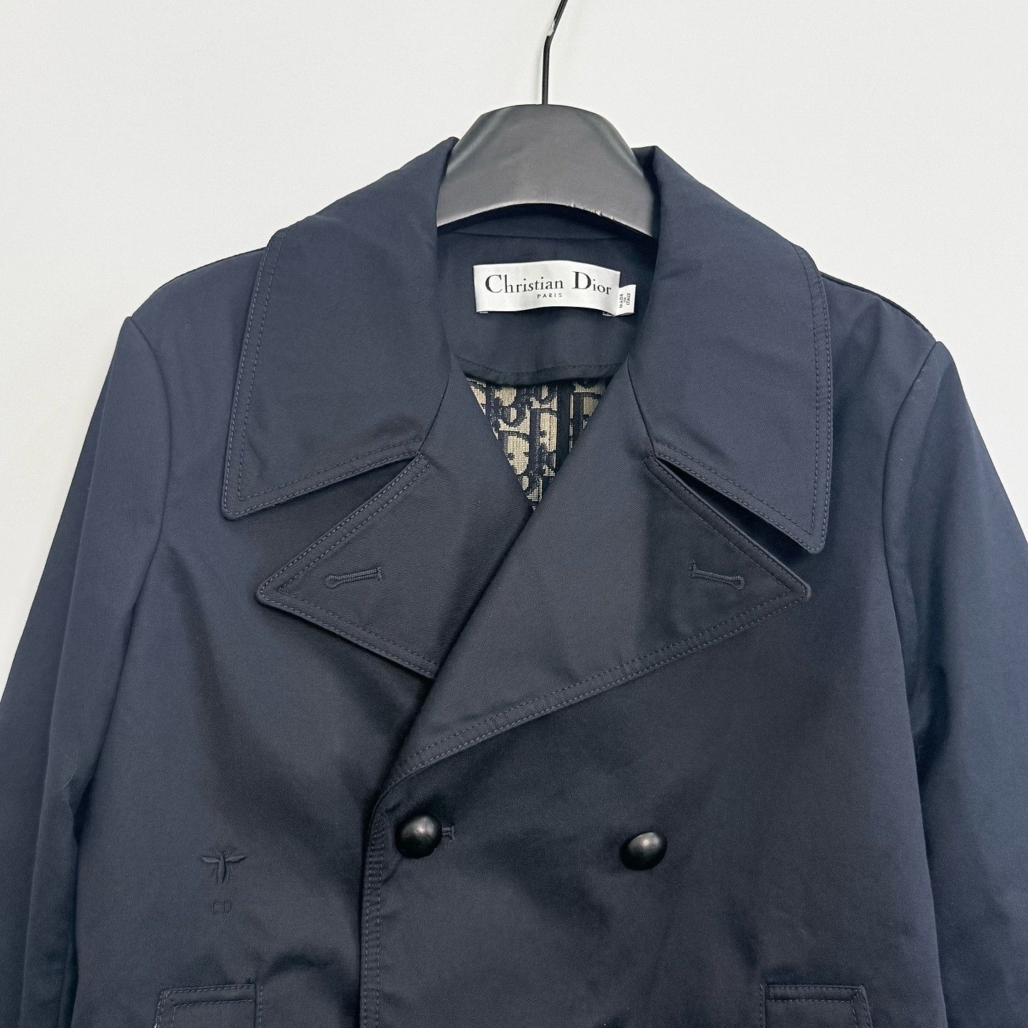 Dior Christian Dior Oblique Lining Double Breasted Coat Size 36 Size XS / US 0-2 / IT 36-38 - 6 Thumbnail