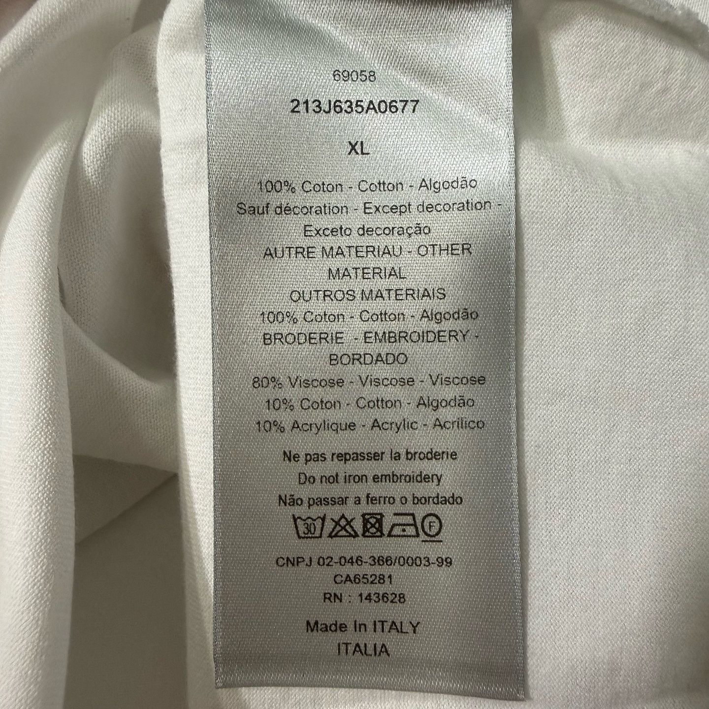 Dior Dior Atelier Logo T-Shirt Size XL Size US XL / EU 56 / 4 - 4 Thumbnail