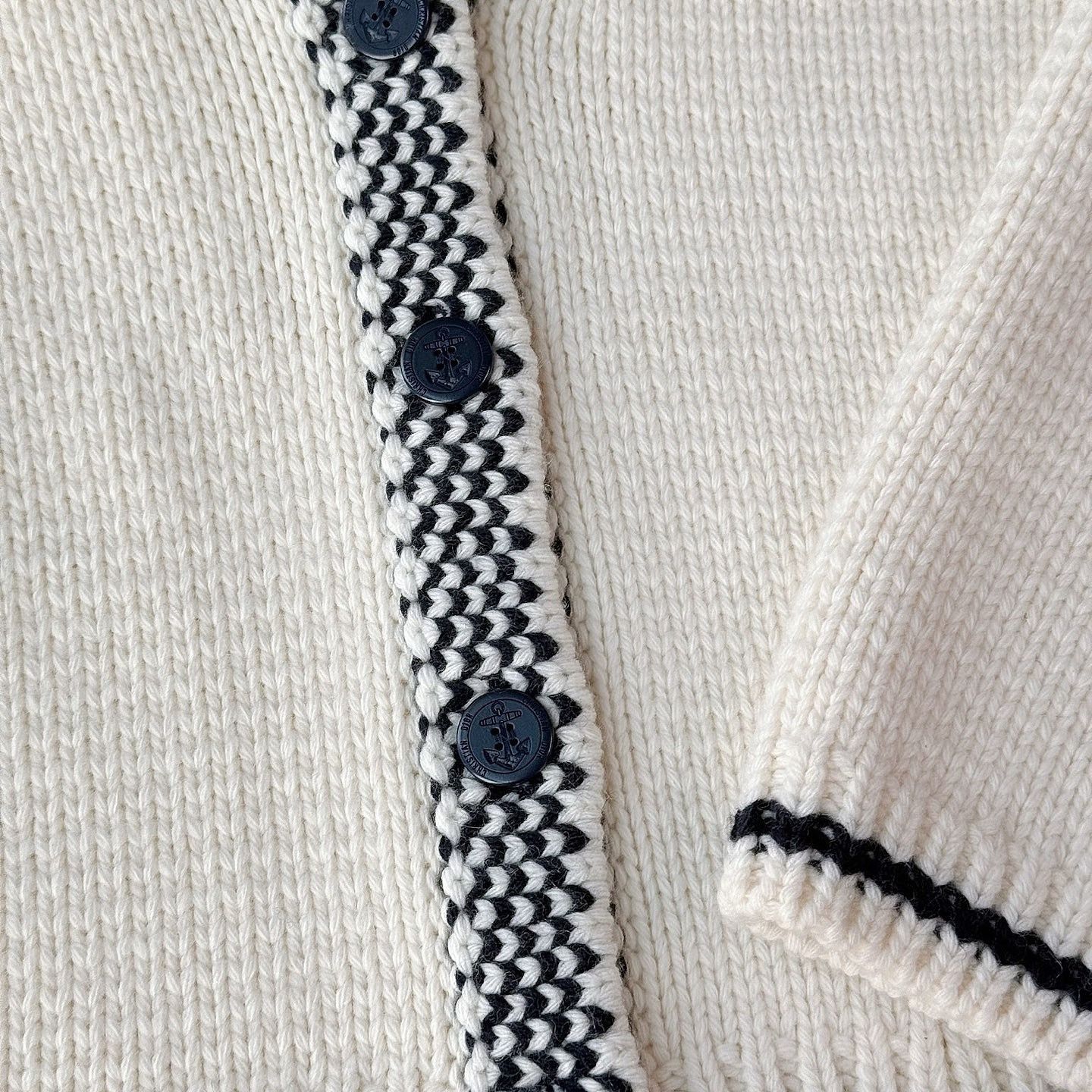 Dior Christian Dior Sailor Collar Knit Cardigan Beige Size 36 Size XS / US 0-2 / IT 36-38 - 8 Thumbnail