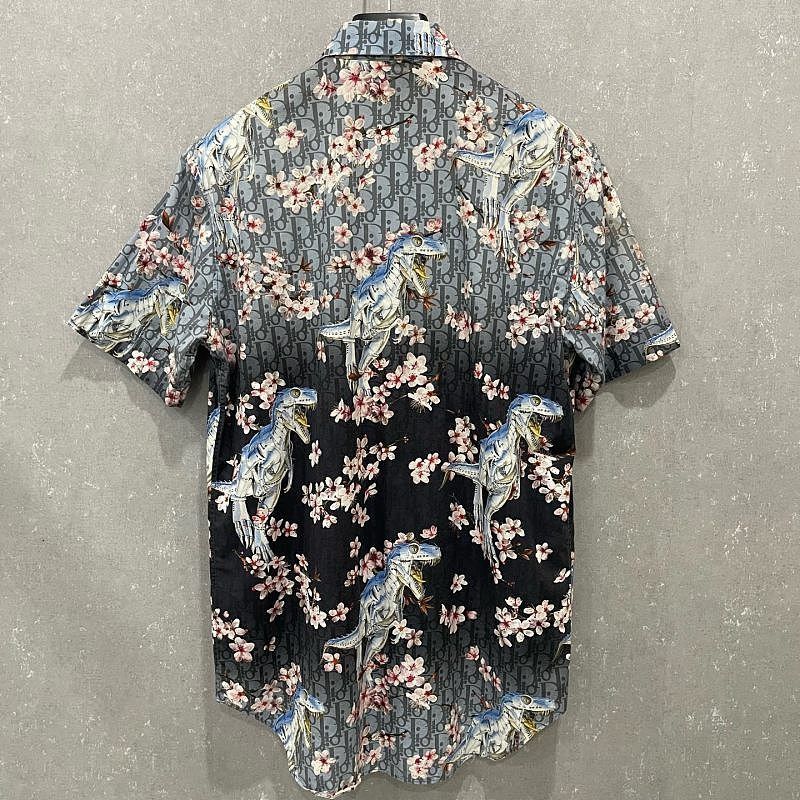 Dior Dior x Sorayama Dinosaur Print Shirt Size M Size US M / EU 48-50 / 2 - 2 Thumbnail
