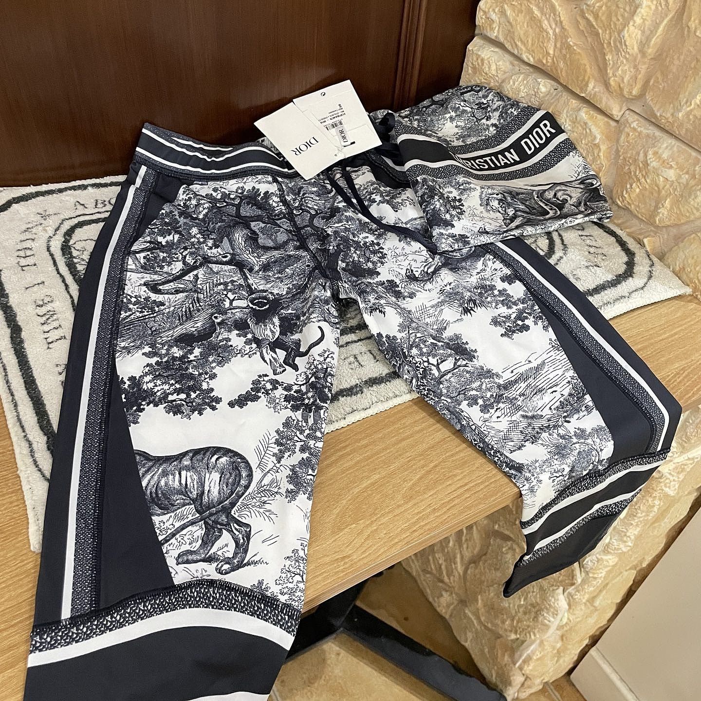 Dior Dior Toile de Jouy Shorts Size S Size 26" / US 2 / IT 38 - 7 Thumbnail