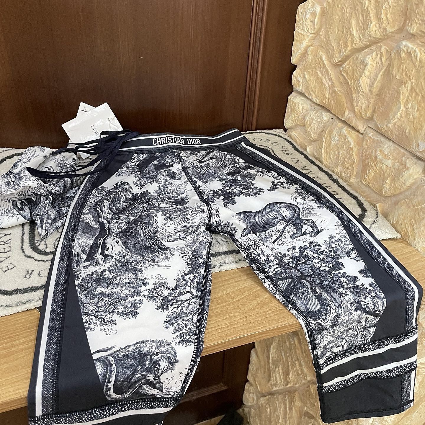 Dior Dior Toile de Jouy Shorts Size S Size 26" / US 2 / IT 38 - 10 Thumbnail