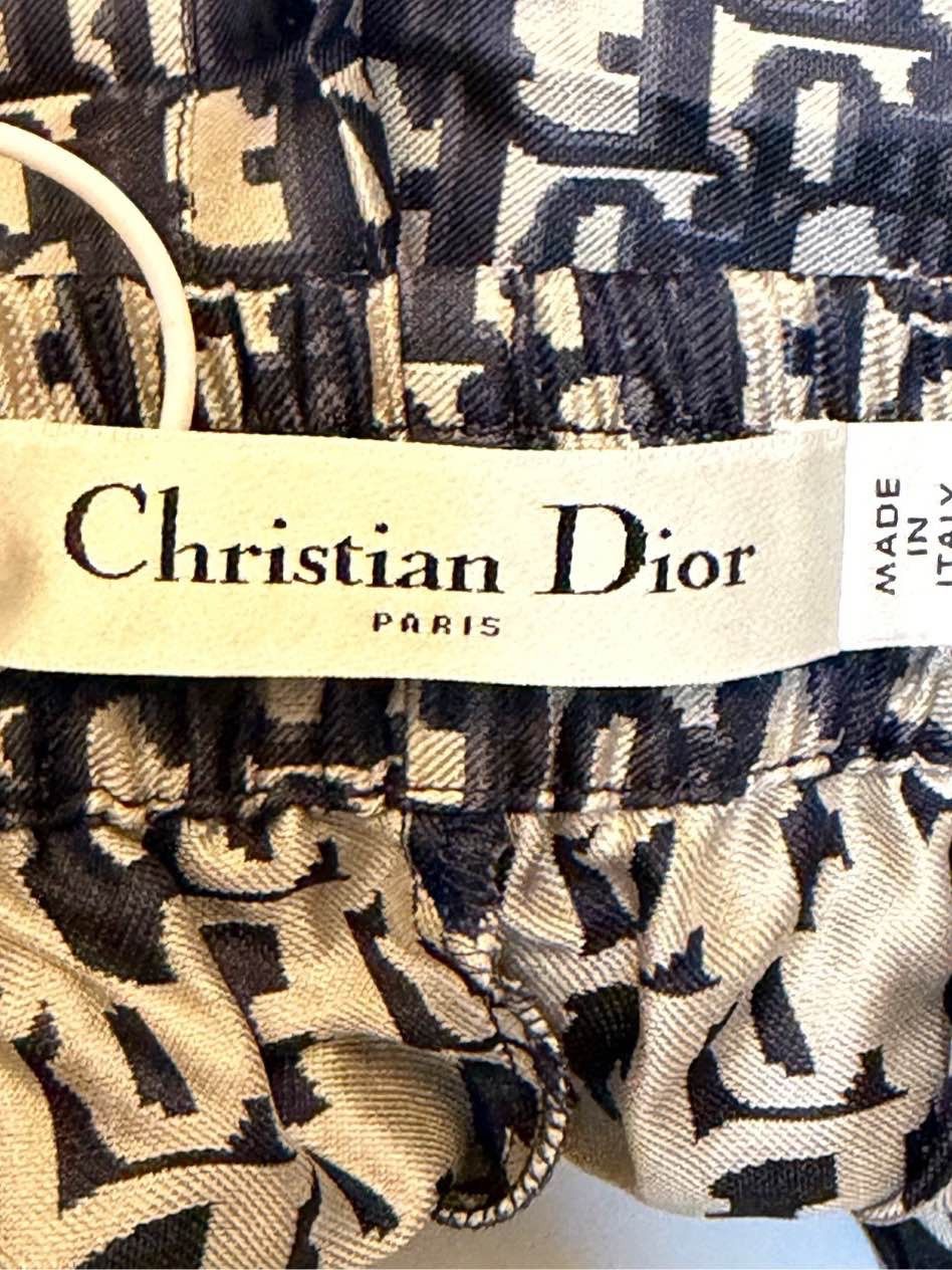 Dior Dior Oblique Print Shorts Size 34 Size 25" / US 0 / IT 36 - 3 Thumbnail