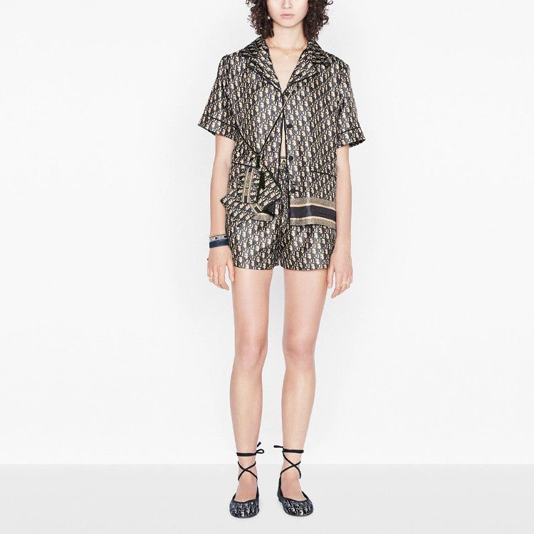 Dior Dior Oblique Print Shorts Size 34 Size 25" / US 0 / IT 36 - 5 Thumbnail