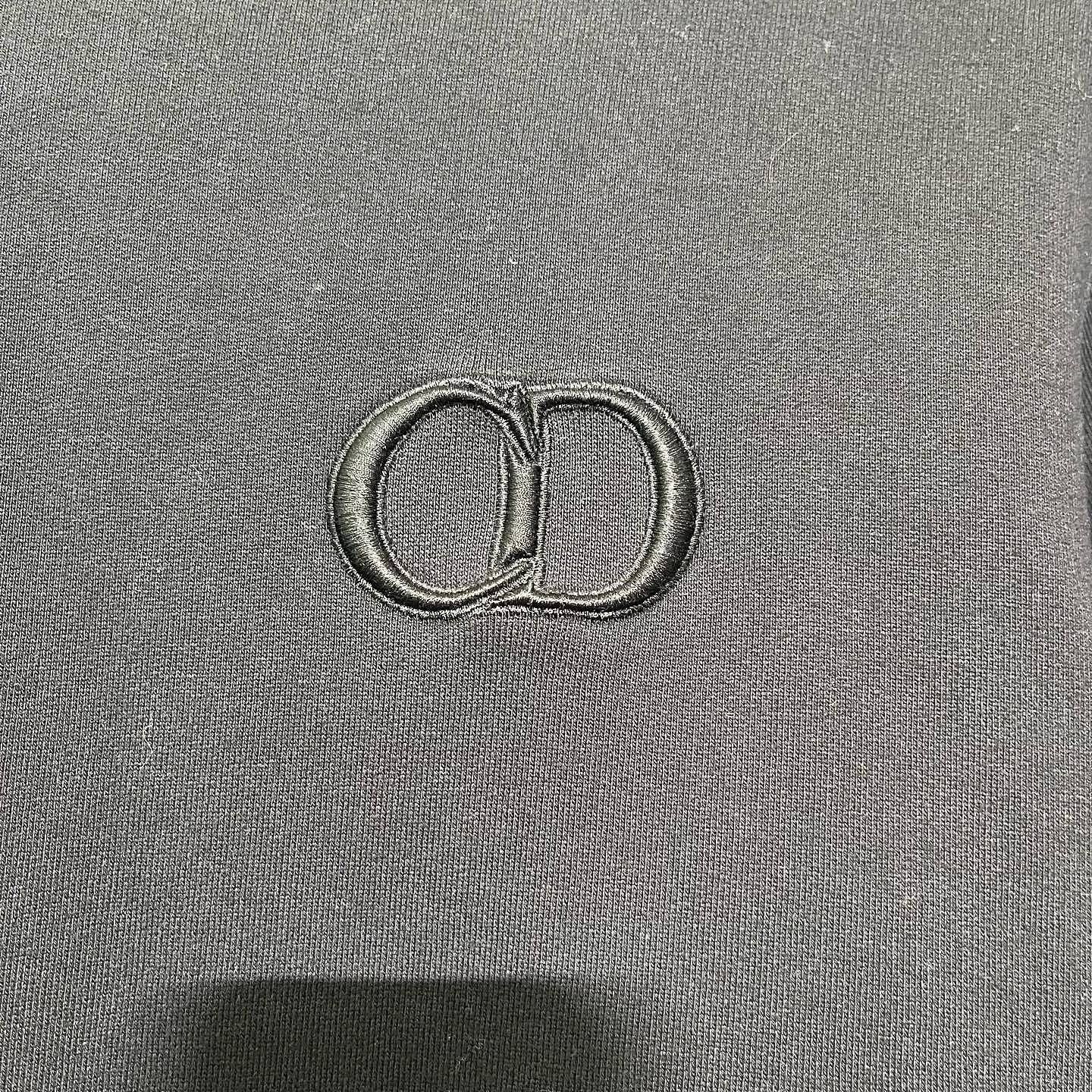Dior Dior CD Logo Embroidery Sweatshirt Size L Size US L / EU 52-54 / 3 - 5 Thumbnail