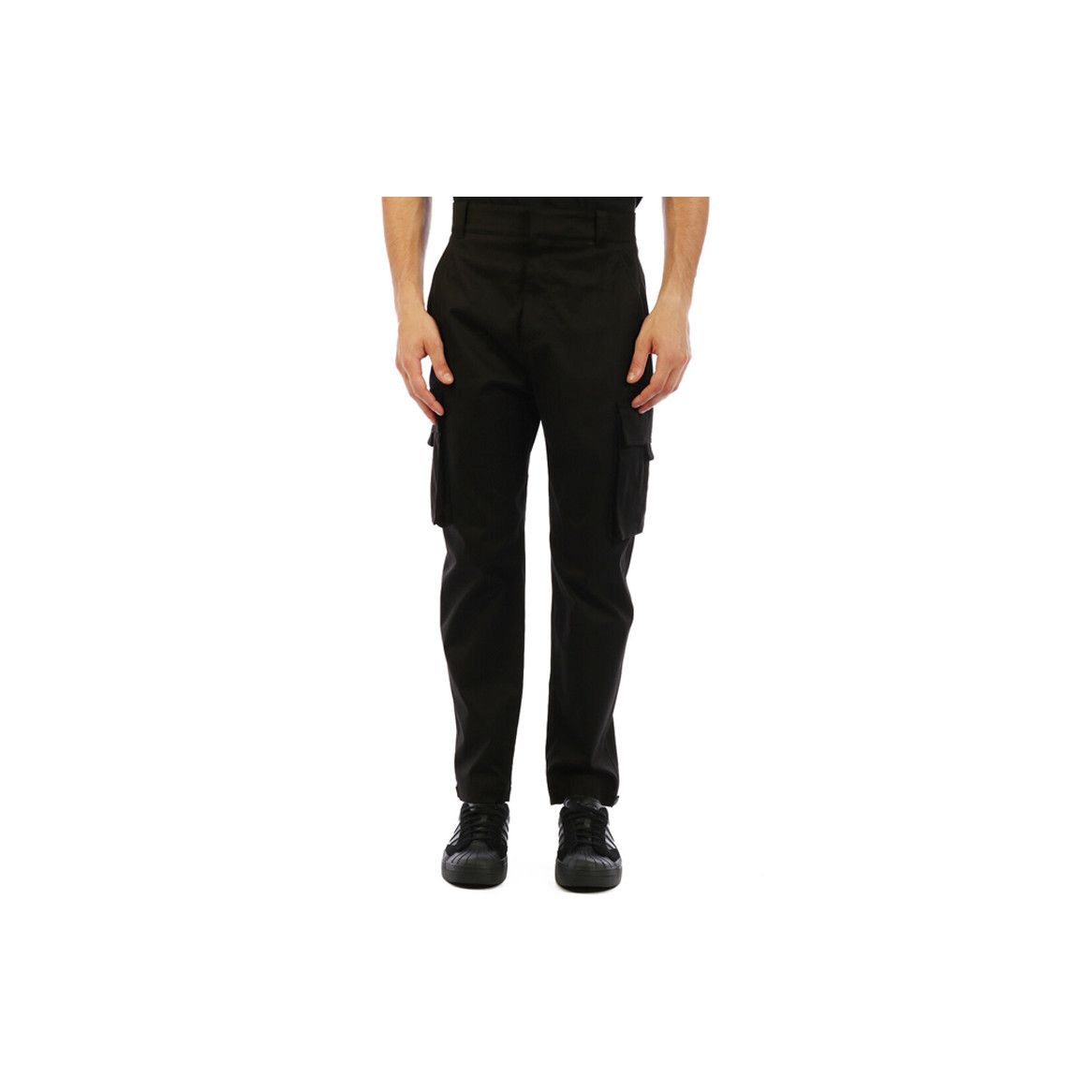 Dior Dior Essentials Black Cotton Cargo Pants Size 28 Size US 28 / EU 44 - 7 Thumbnail