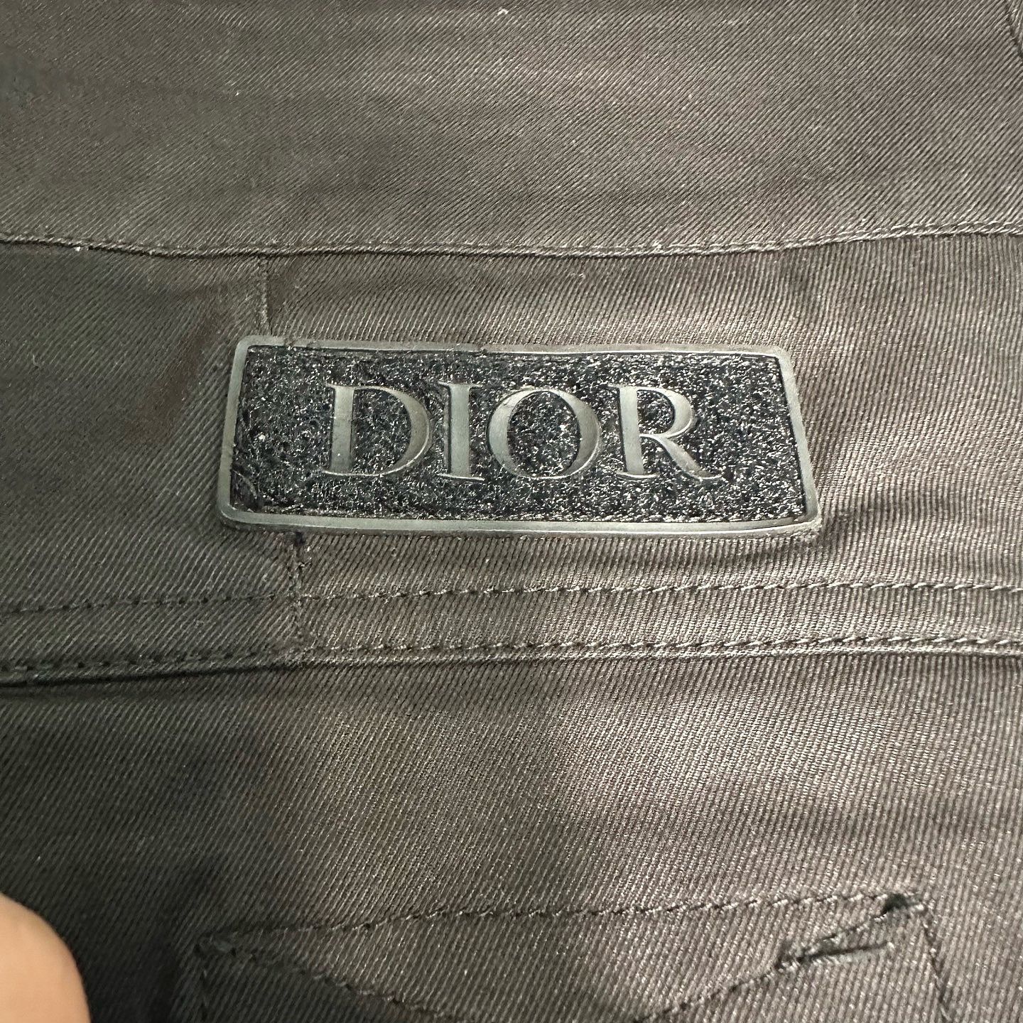 Dior Dior Essentials Black Cotton Cargo Pants Size 28 Size US 28 / EU 44 - 6 Thumbnail