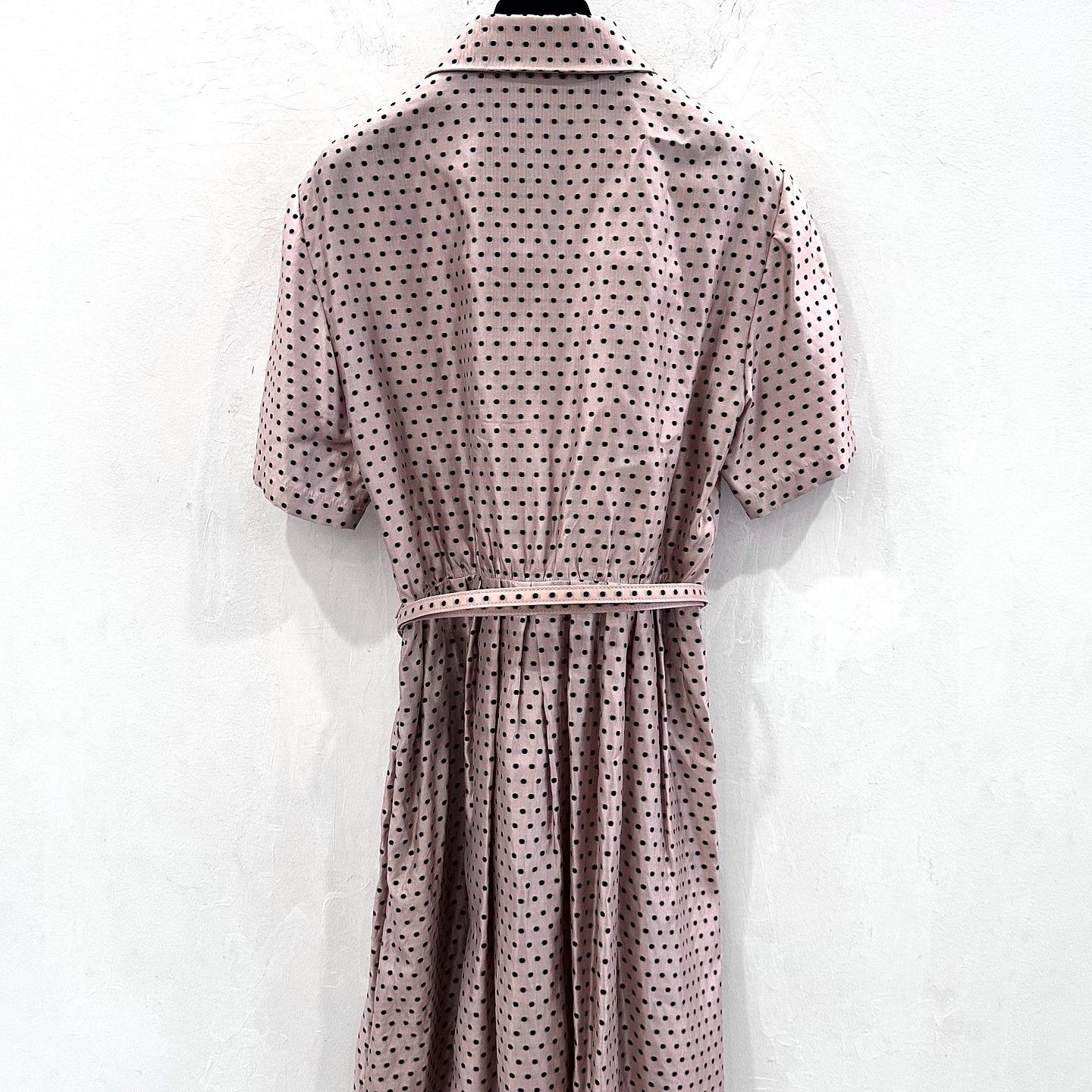 Dior Christian Dior Polka Dot Silk Midi Dress Size 38 Size S / US 4 / IT 40 - 2 Thumbnail