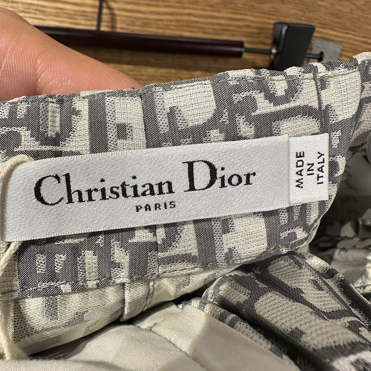 Dior Dior Oblique Pattern Shorts Size 32 Size 24" / US 00 / IT 34 - 3 Thumbnail