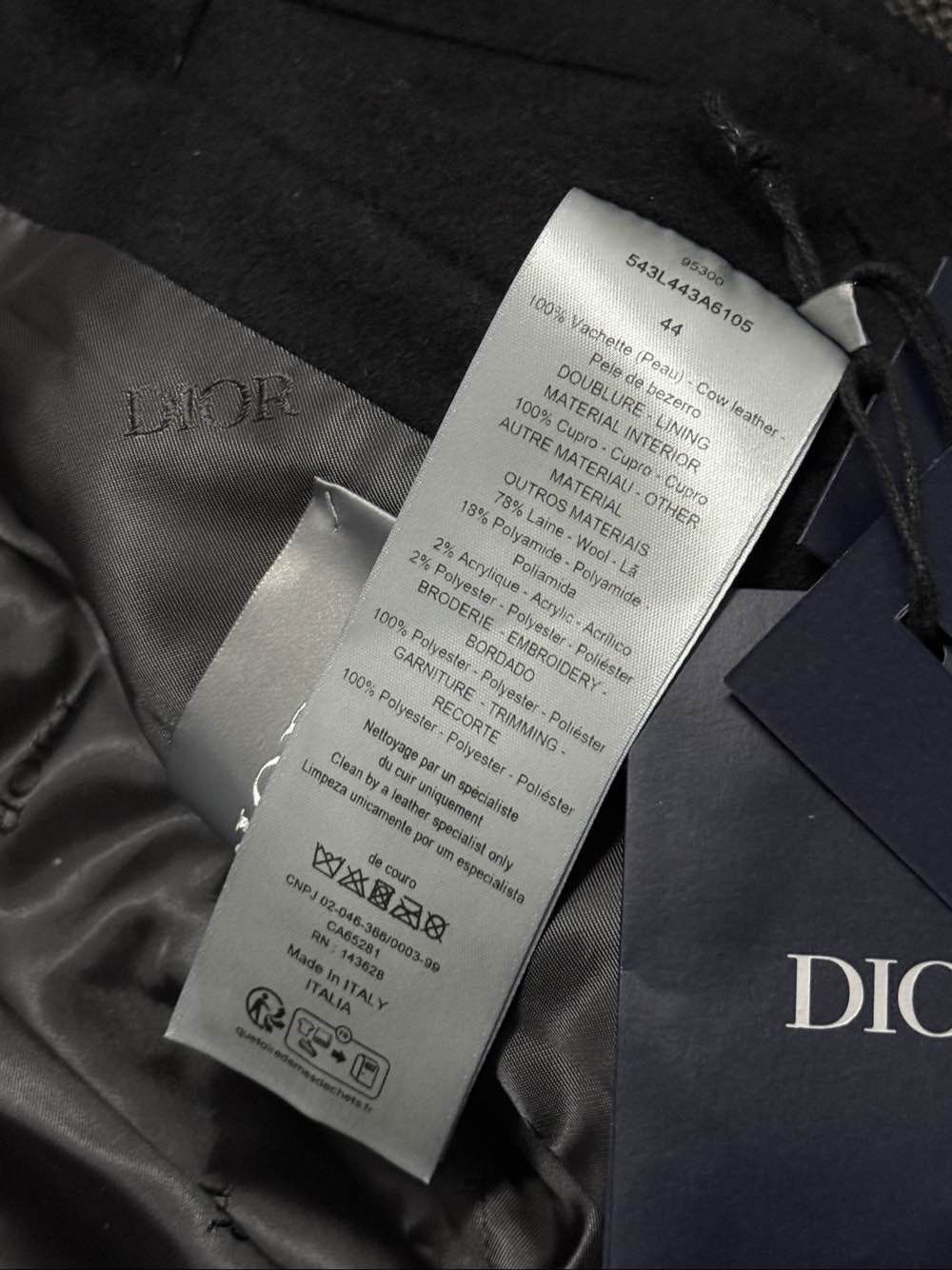 Dior Dior Diorling Varsity Jacket Size 44 Size US S / EU 44-46 / 1 - 4 Thumbnail