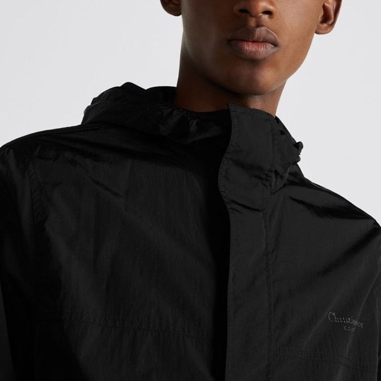 Dior Dior Logo Hooded Jacket Size L Size US L / EU 52-54 / 3 - 10 Thumbnail